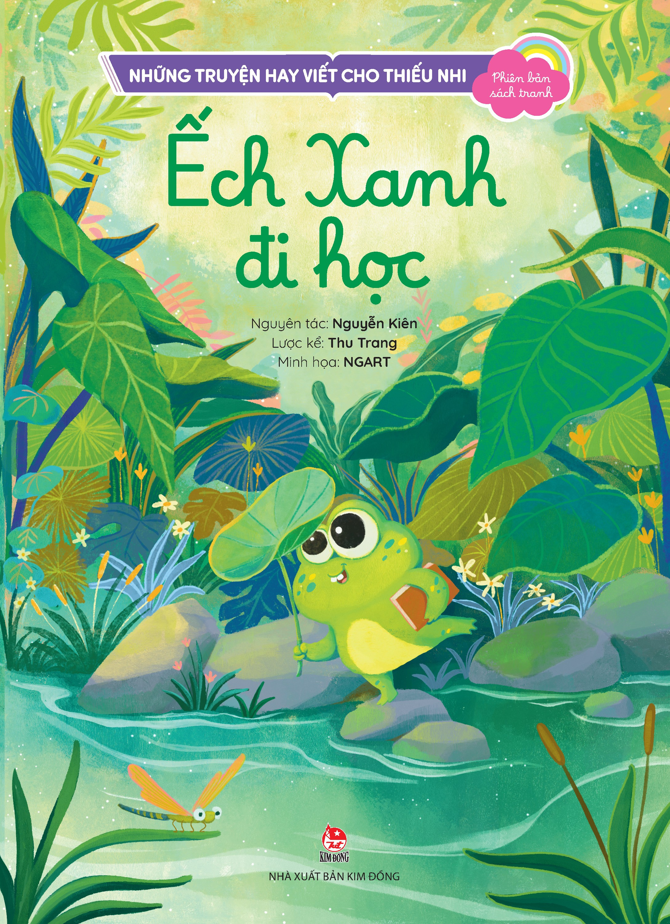Những Truyện Hay Viết Cho Thiếu Nhi - Phiên Bản Sách Tranh - Ếch Xanh Đi Học - Ảnh 2