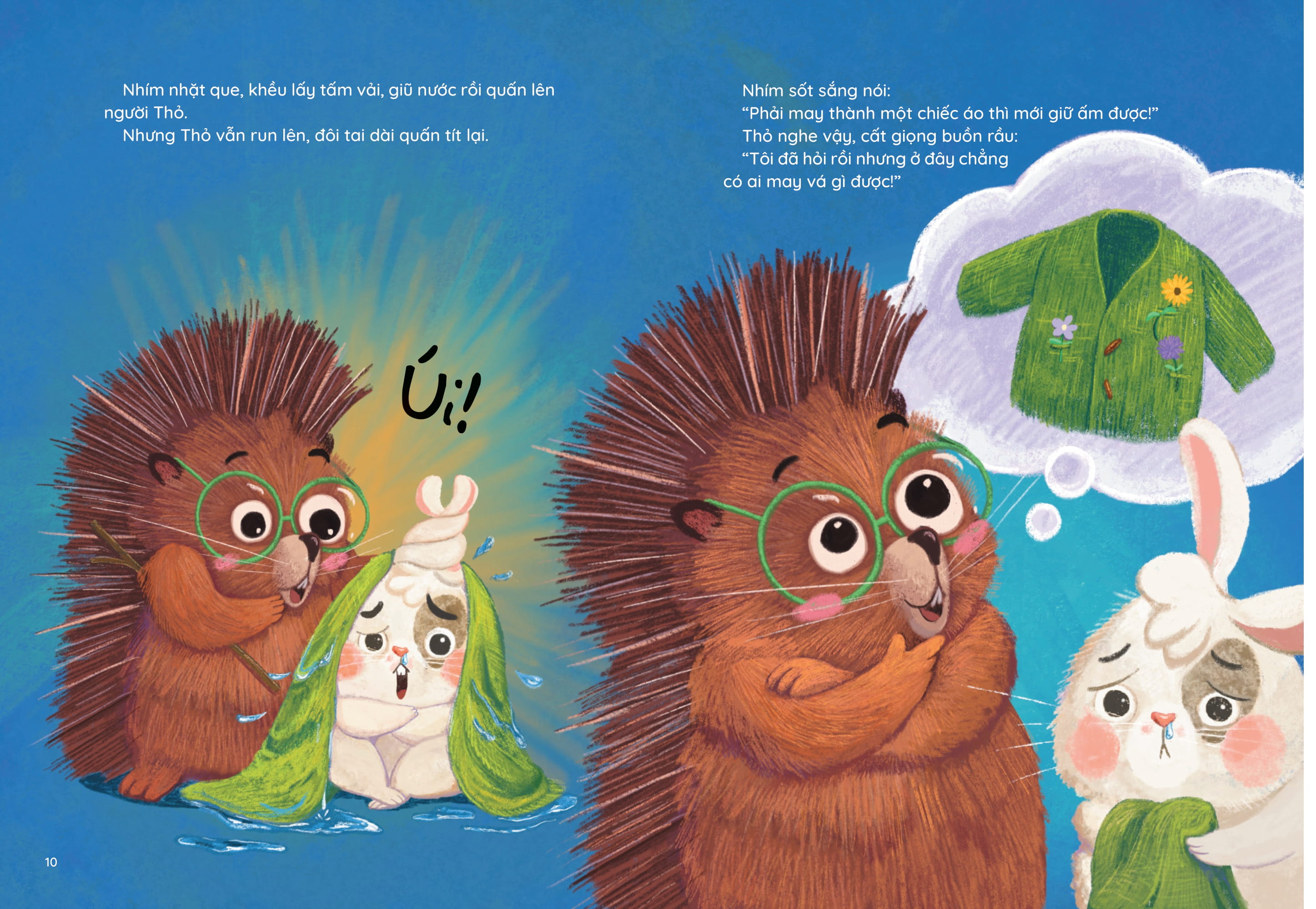 Những Truyện Hay Viết Cho Thiếu Nhi - Phiên Bản Sách Tranh - Những Chiếc Áo Ấm - Ảnh 6