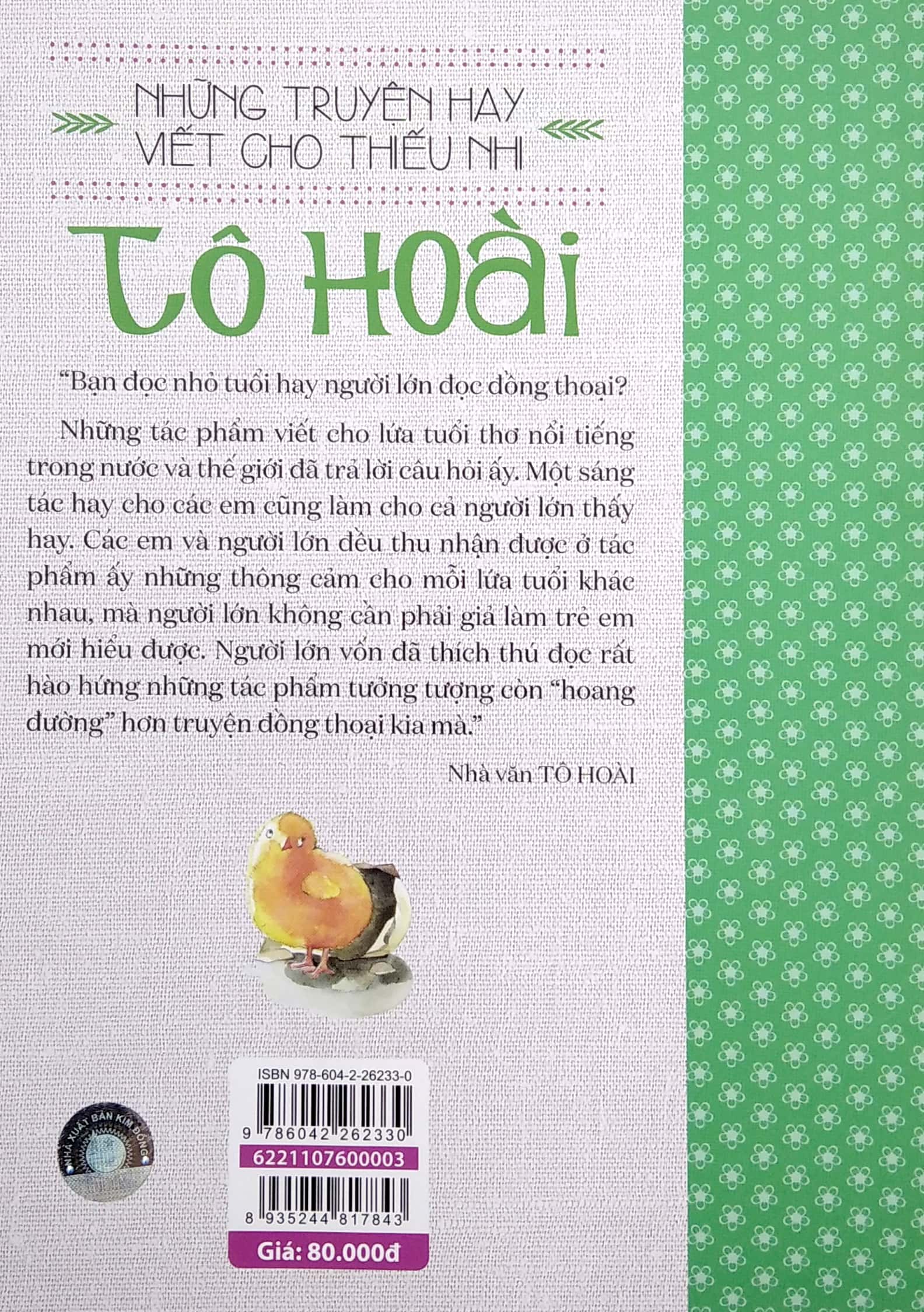 những truyện hay viết cho thiếu nhi - tô hoài (tái bản 2019) - Ảnh 6