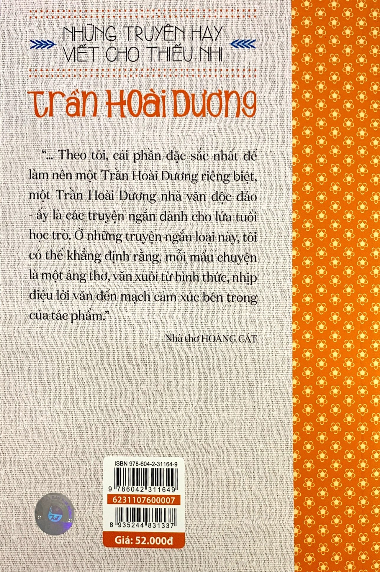 những truyện hay viết cho thiếu nhi - trần hoài dương (tái bản 2019) - Ảnh 8