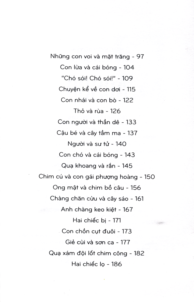 những truyện ngụ ngôn hay nhất của aesop (tái bản 2020) - Ảnh 4