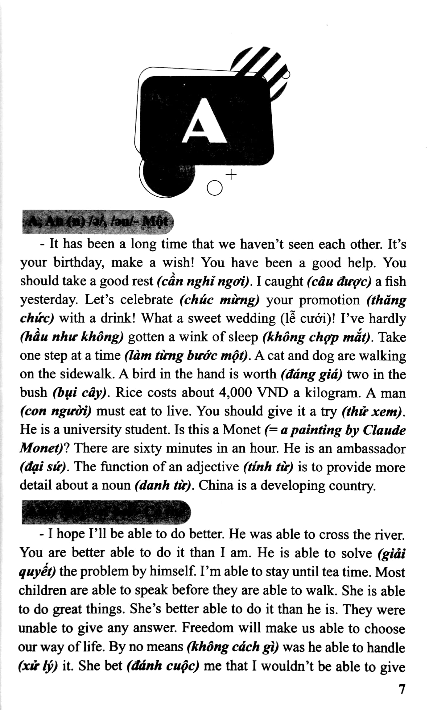 những từ vựng tiếng anh tối thiểu - Ảnh 6