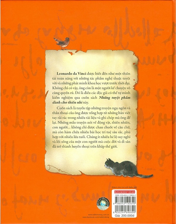 những tuyệt phẩm ngụ ngôn leonardo da vinci (tái bản 2021) - Ảnh 5