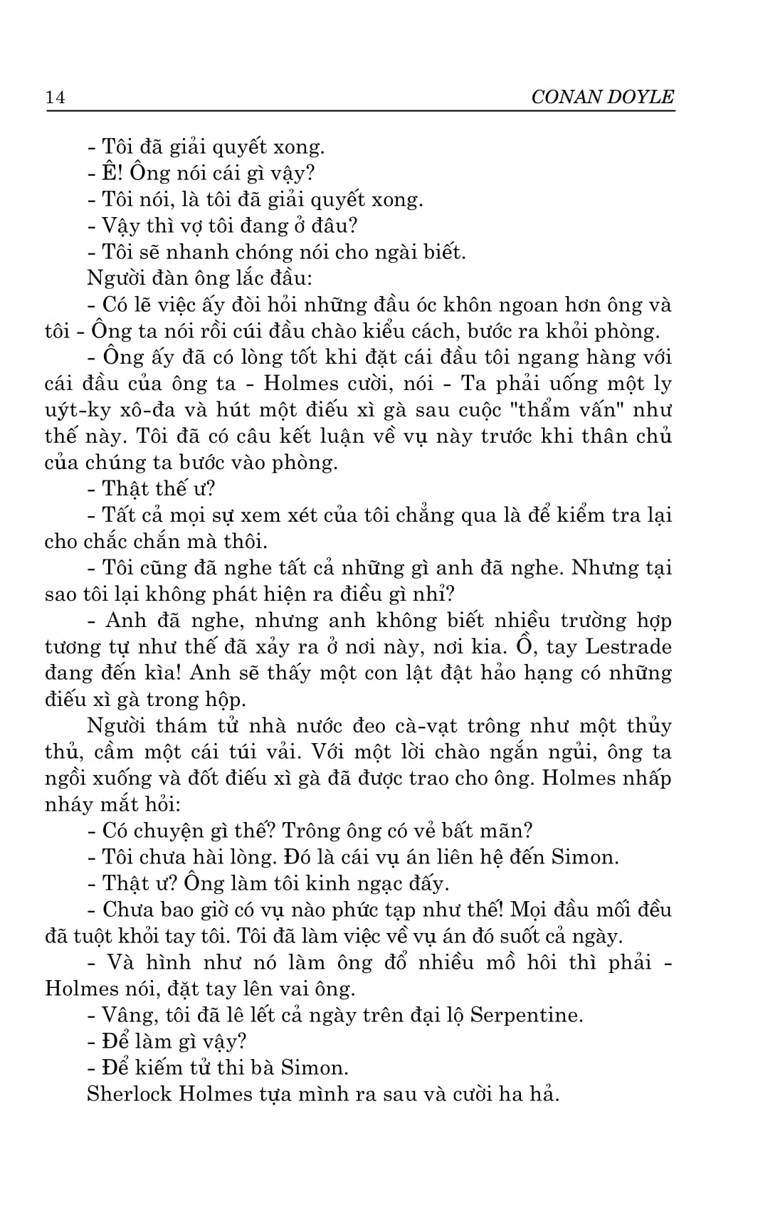 những vụ kỳ án của sherlock holmes (tái bản 2022) - Ảnh 11