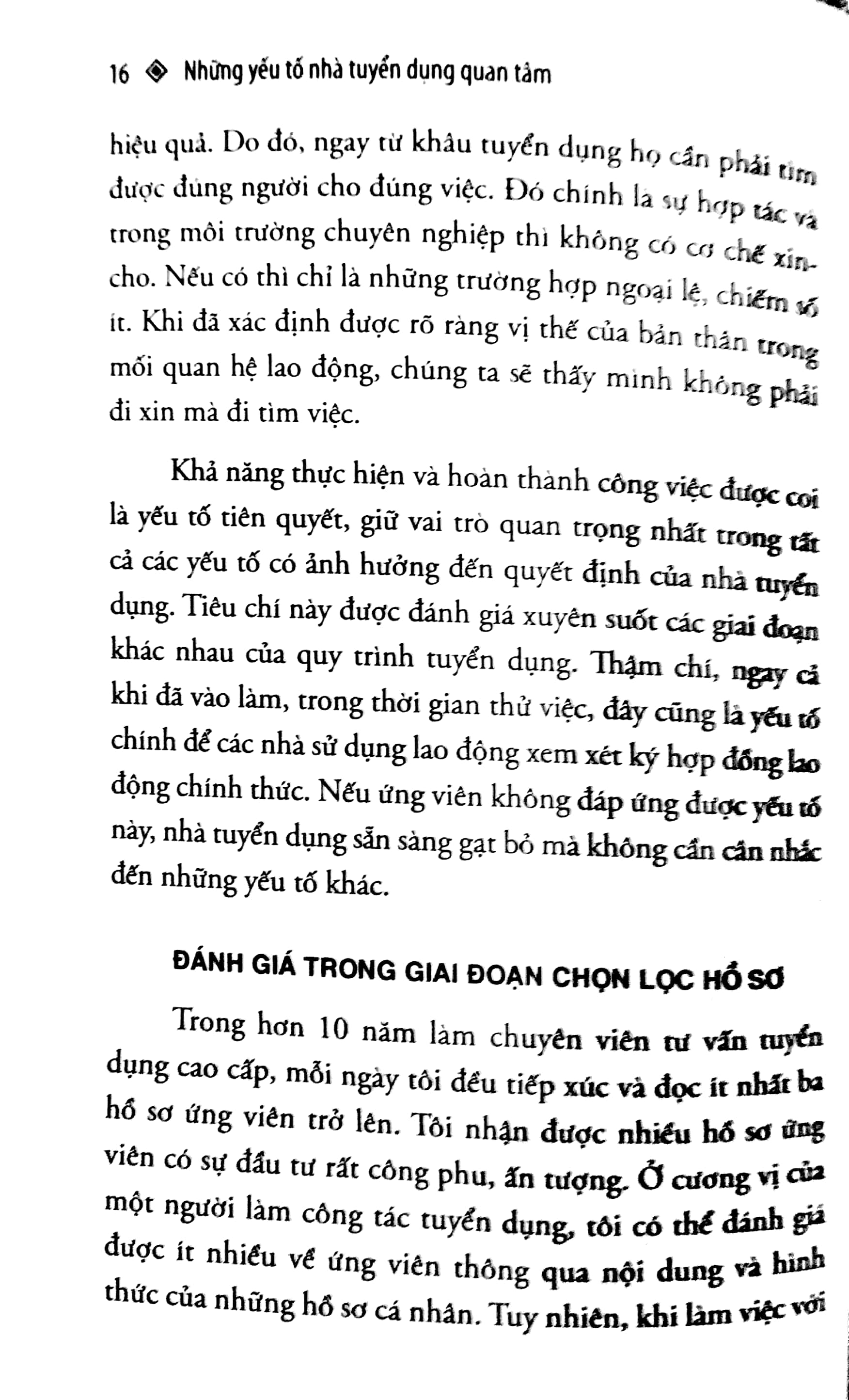 những yếu tố nhà tuyển dụng quan tâm - Ảnh 6