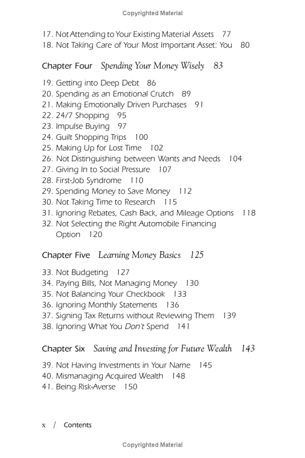 nice girls don't get rich : 75 unavoidable mistakes women make with money - Ảnh 6