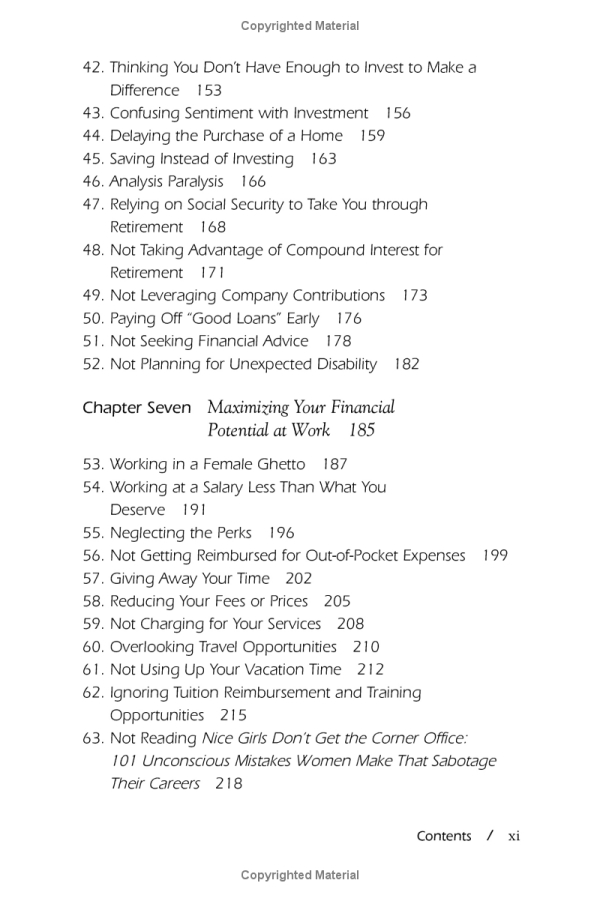 nice girls don't get rich : 75 unavoidable mistakes women make with money - Ảnh 7