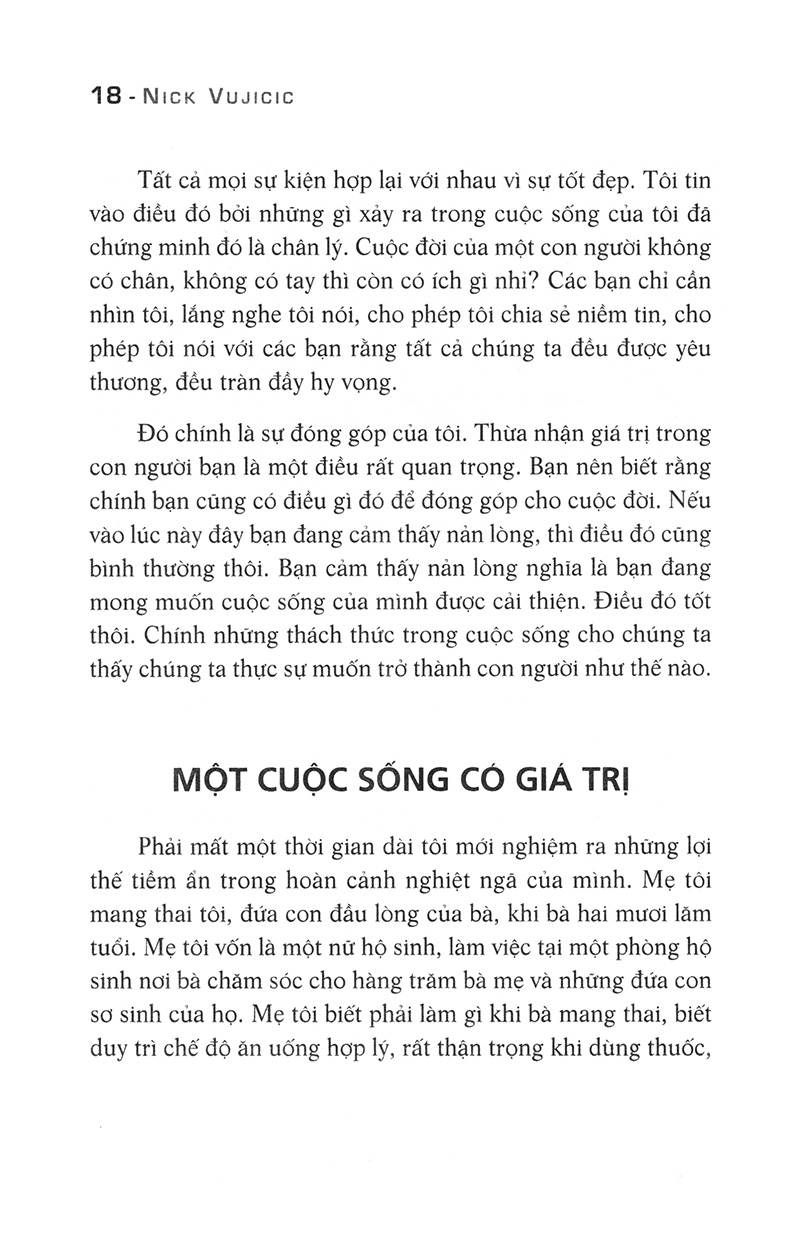 nick vujicic - cuộc sống không giới hạn (tái bản 2022) - Ảnh 9