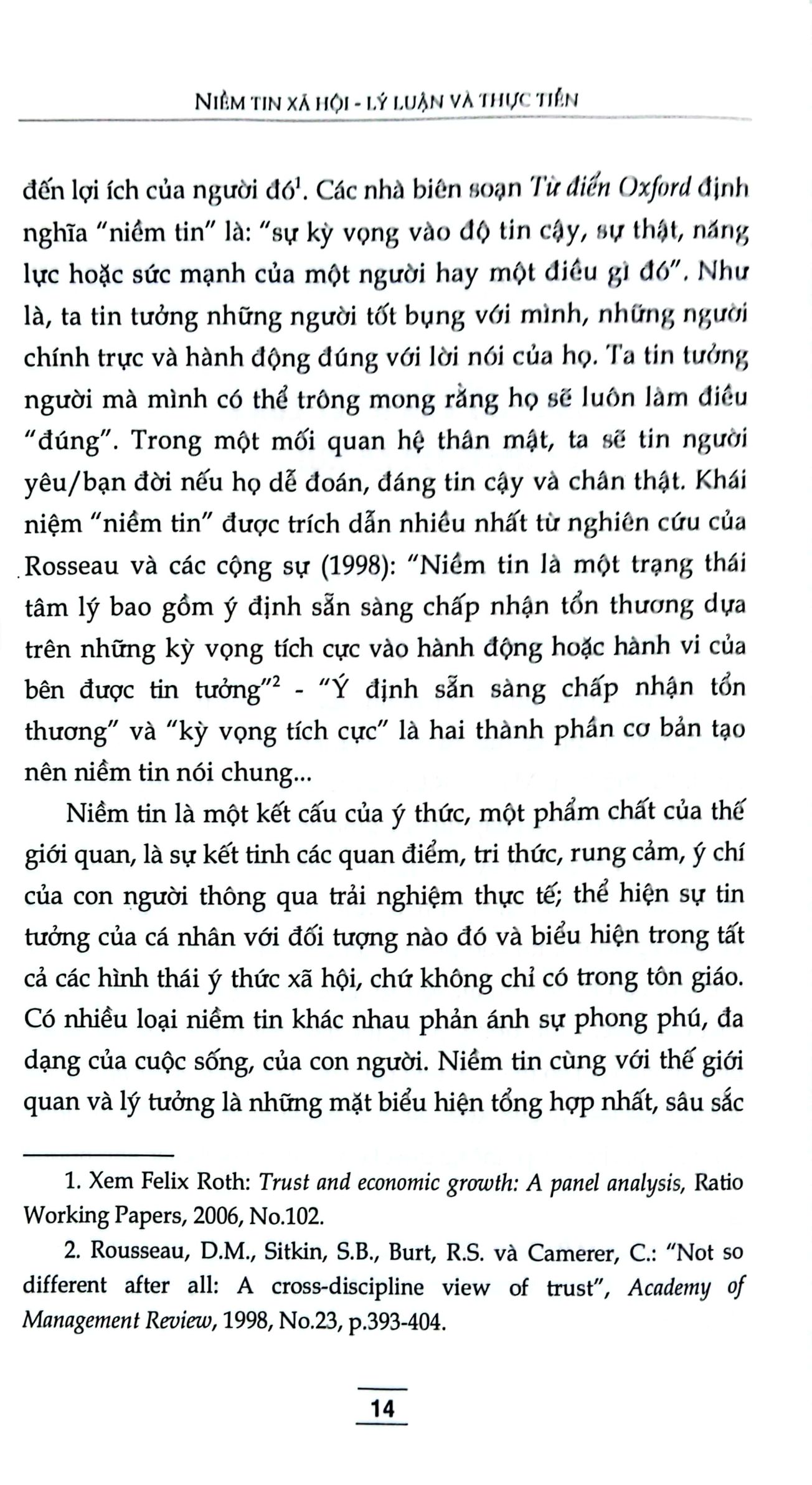 niềm tin xã hội - lý luận và thực tiễn - Ảnh 12
