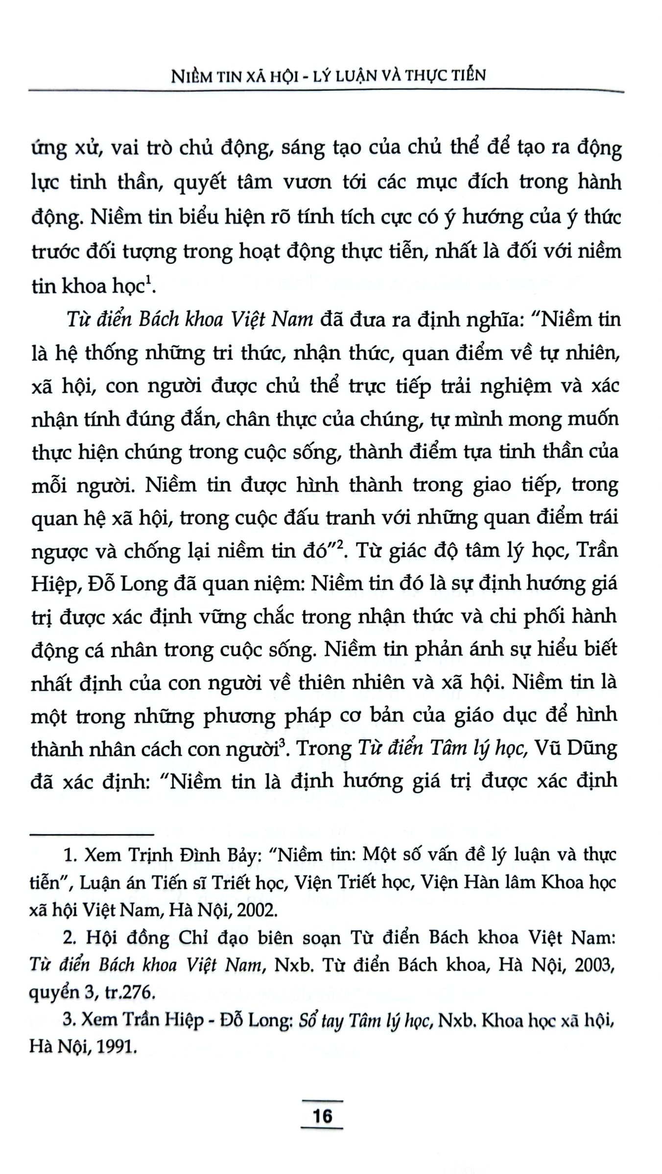 niềm tin xã hội - lý luận và thực tiễn - Ảnh 3