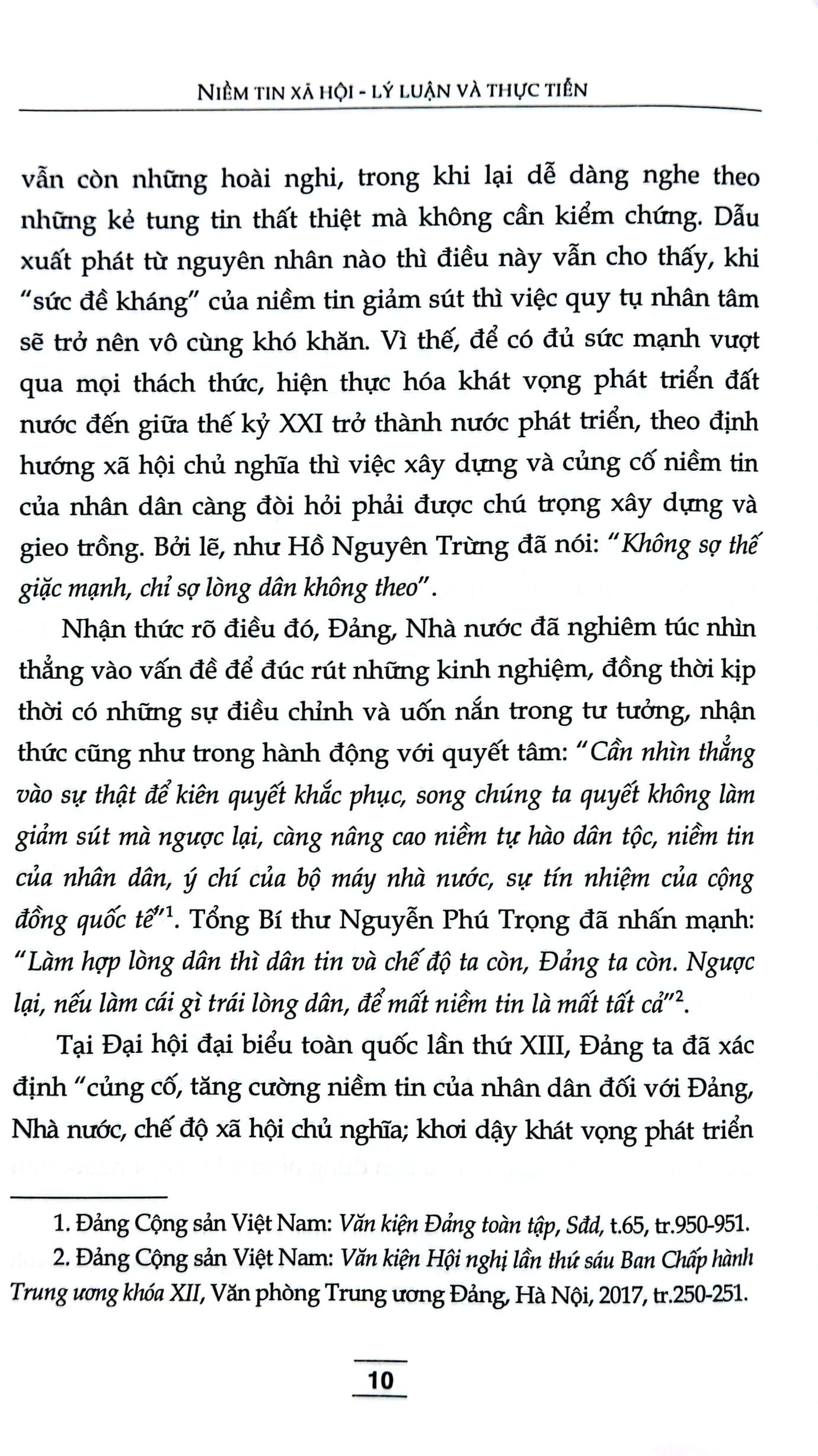 niềm tin xã hội - lý luận và thực tiễn - Ảnh 9