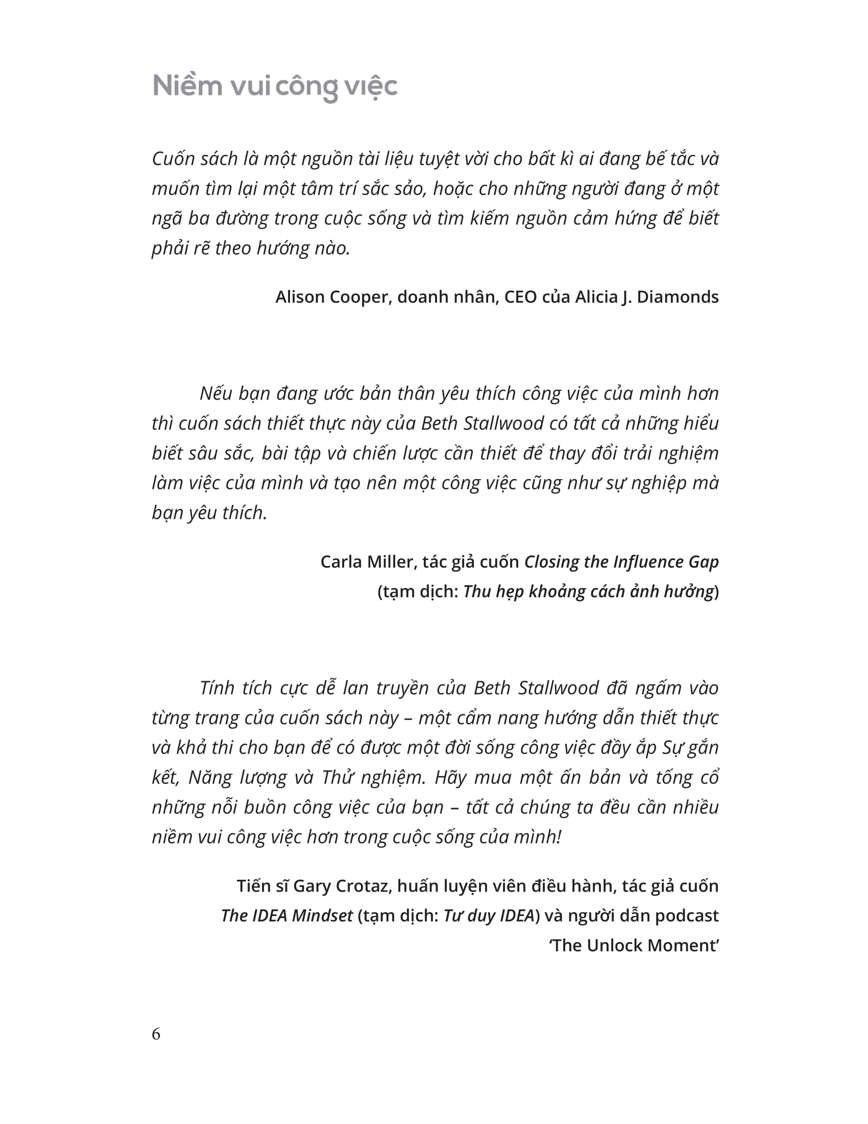 Niềm Vui Công Việc - Ngăn Chán Nản, Tìm Đam Mê - Ảnh 4