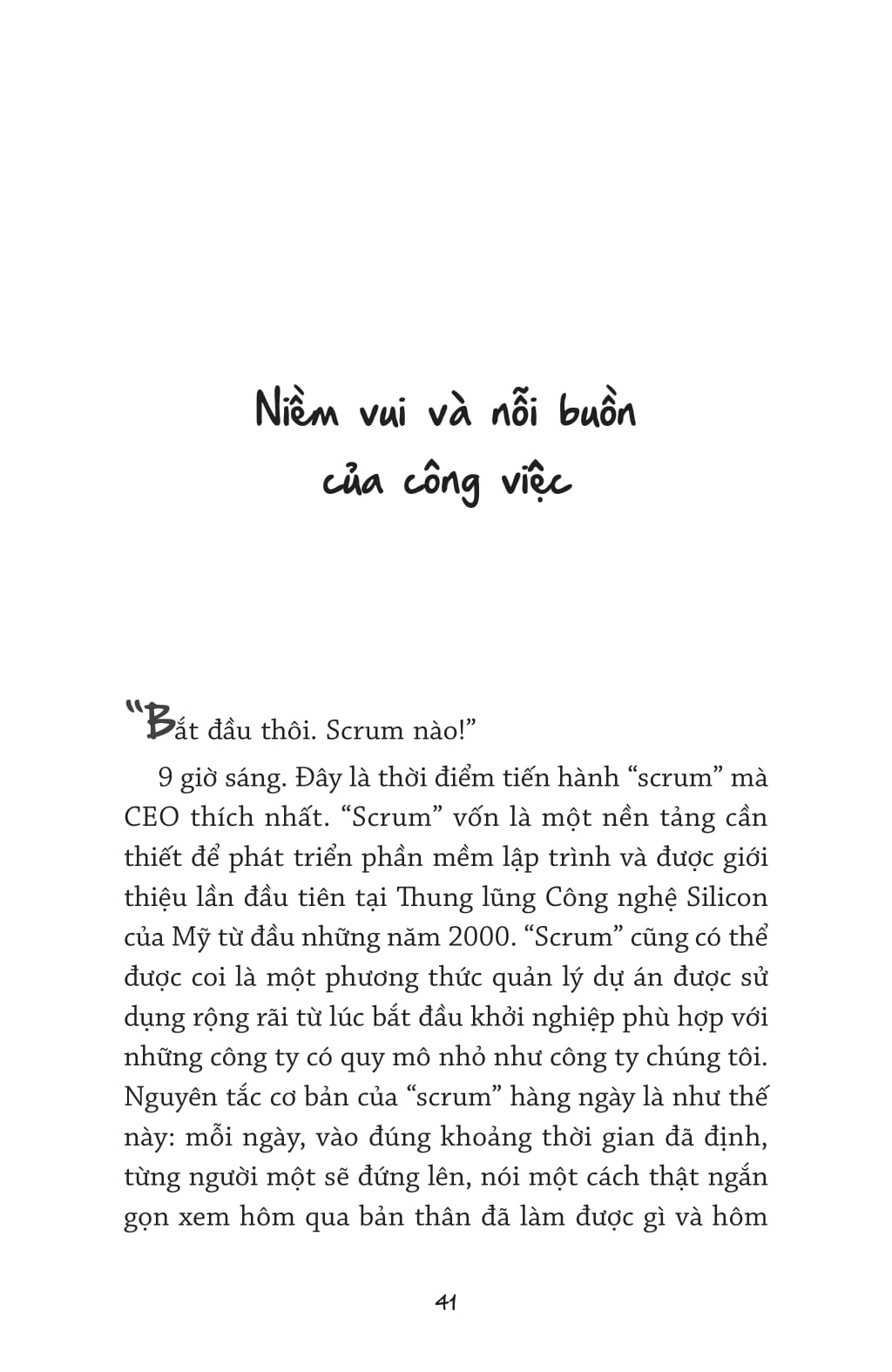niềm vui và nỗi buồn của công việc - Ảnh 4