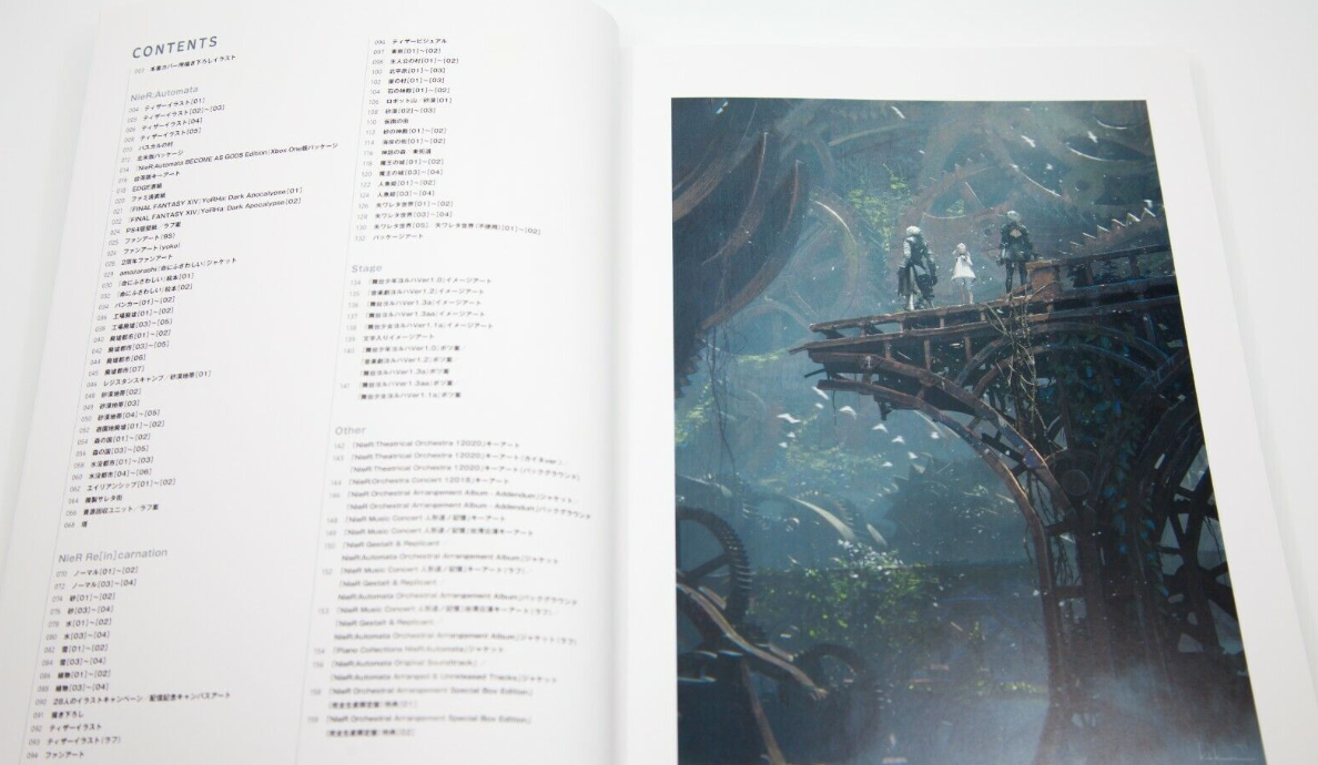 nier art 幸田和磨アート集 - nier art kazuma koda art book - Ảnh 3