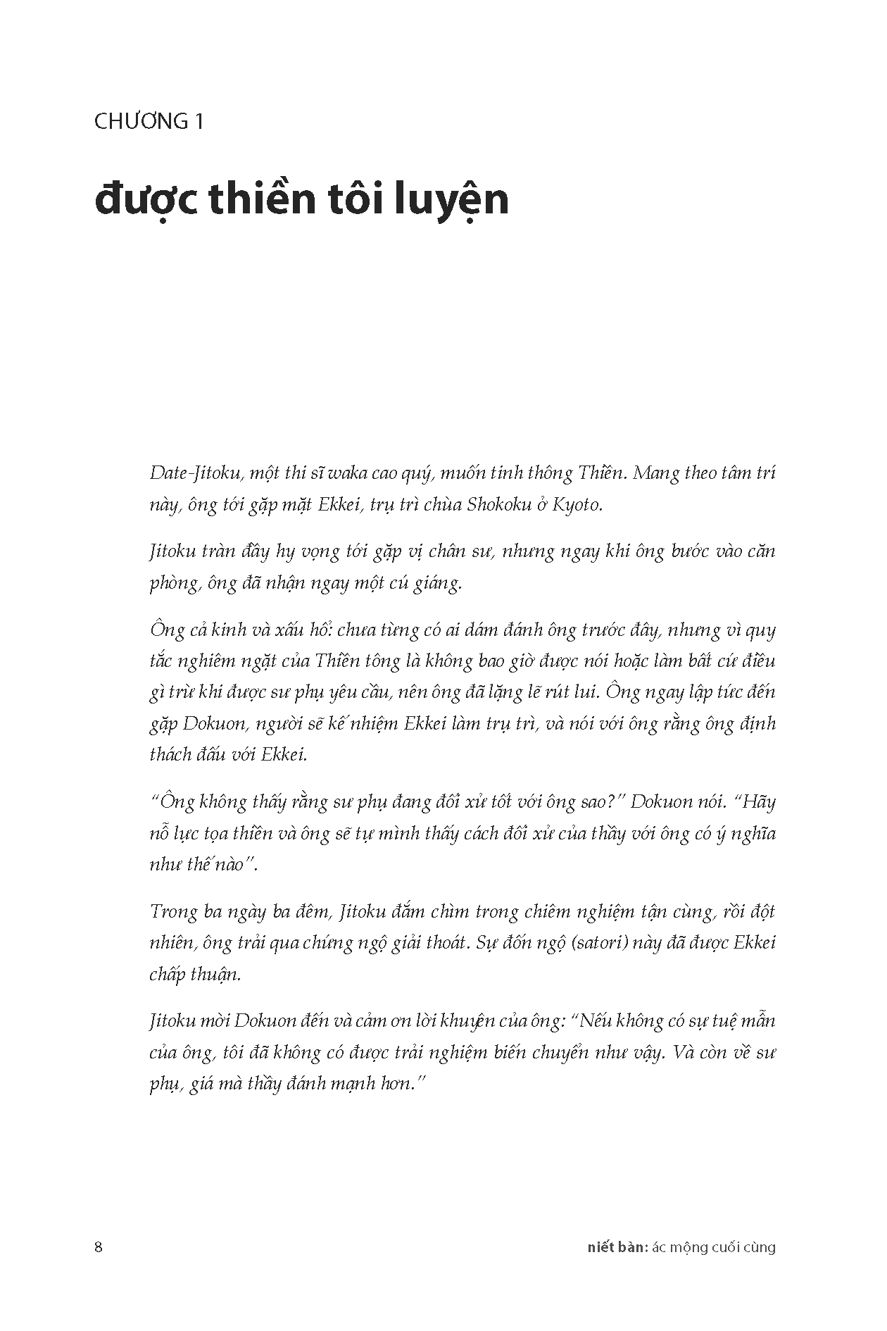 Niết Bàn - Ác Mộng Cuối Cùng - Học Tin Cậy Vào Cuộc Sống - Những Công Án Thiền Như Phương Tiện Truyền Dạy Sự Thư Thái - Ảnh 5