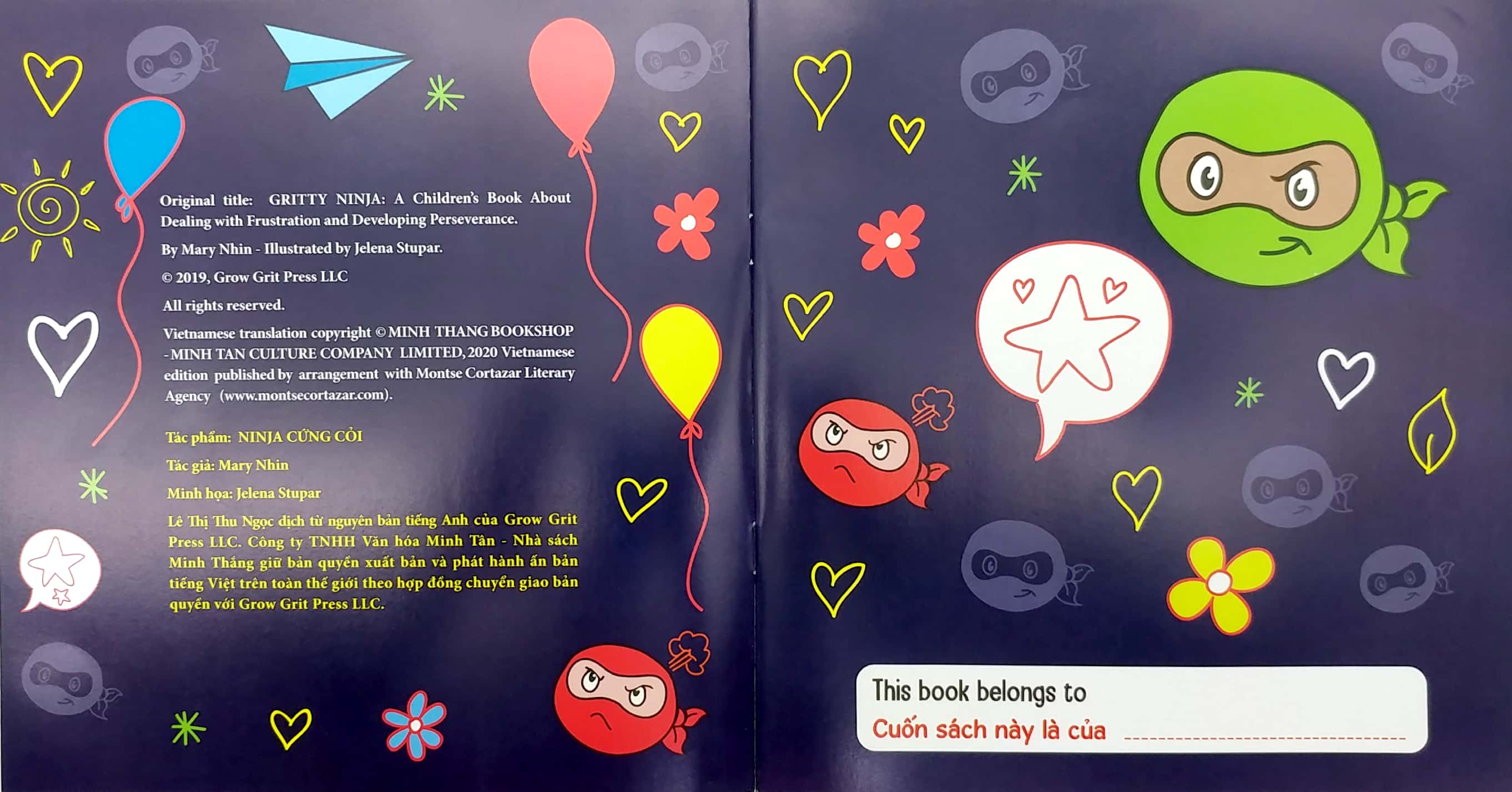 ninja nhí - rèn luyện tư duy tích cực - ninja cứng cỏi (song ngữ) - Ảnh 3