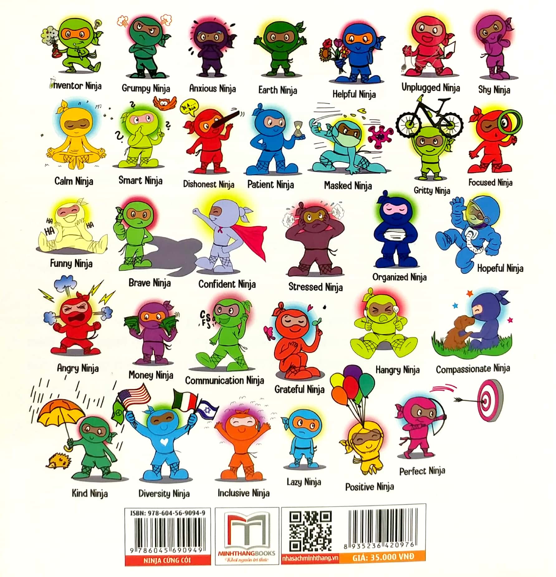ninja nhí - rèn luyện tư duy tích cực - ninja cứng cỏi (song ngữ) - Ảnh 6