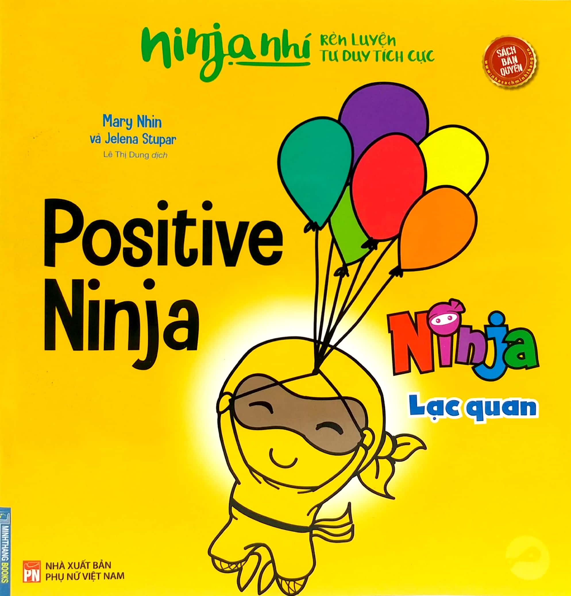 ninja nhí - rèn luyện tư duy tích cực - ninja lạc quan (song ngữ) - Ảnh 2