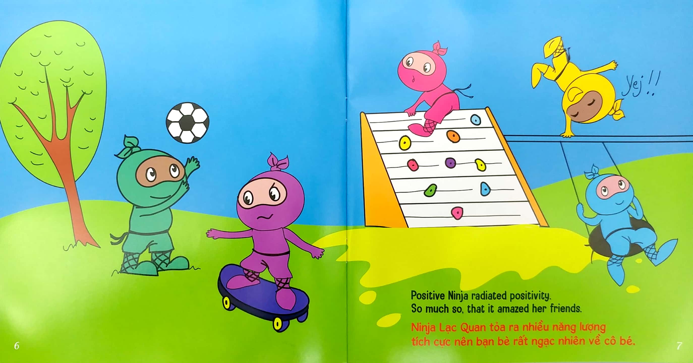 ninja nhí - rèn luyện tư duy tích cực - ninja lạc quan (song ngữ) - Ảnh 4