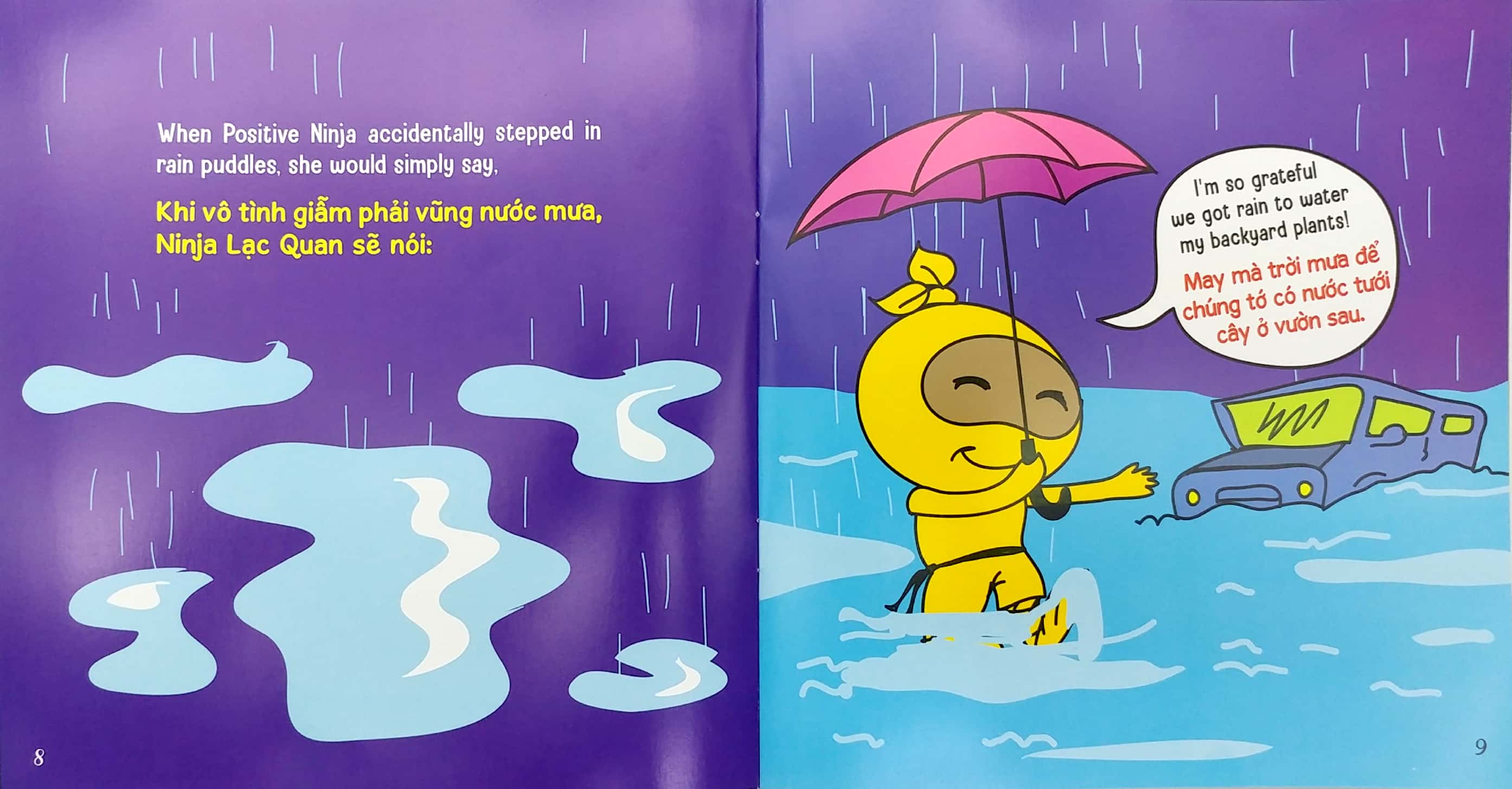 ninja nhí - rèn luyện tư duy tích cực - ninja lạc quan (song ngữ) - Ảnh 5