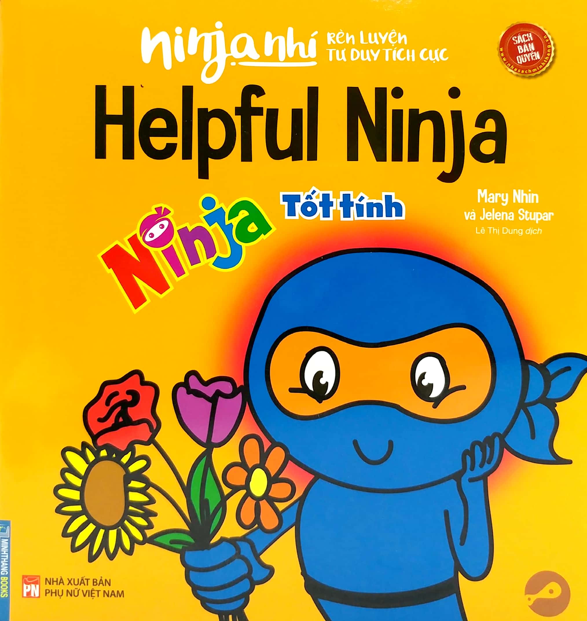 ninja nhí - rèn luyện tư duy tích cực - ninja tốt tính (song ngữ) - Ảnh 2