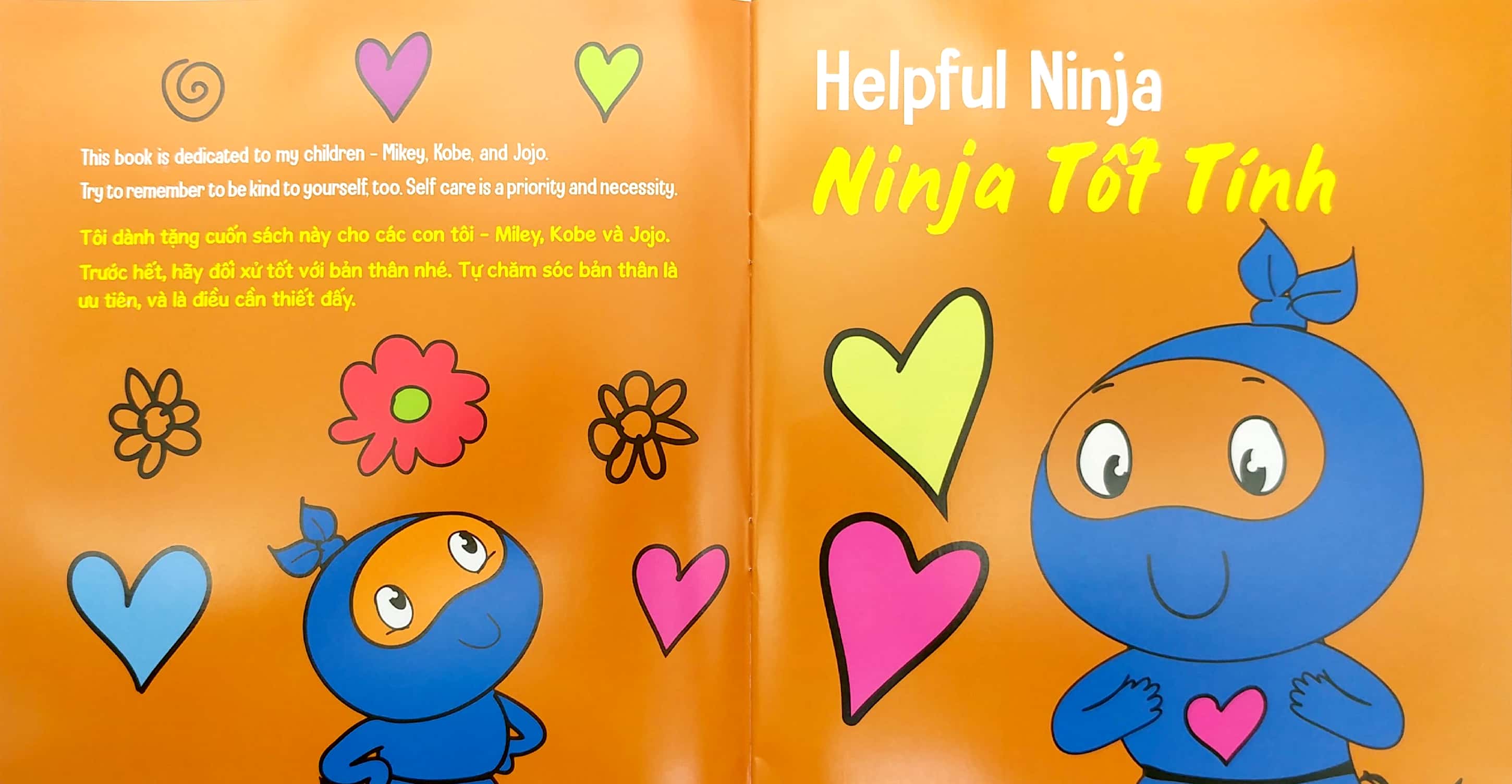 ninja nhí - rèn luyện tư duy tích cực - ninja tốt tính (song ngữ) - Ảnh 3