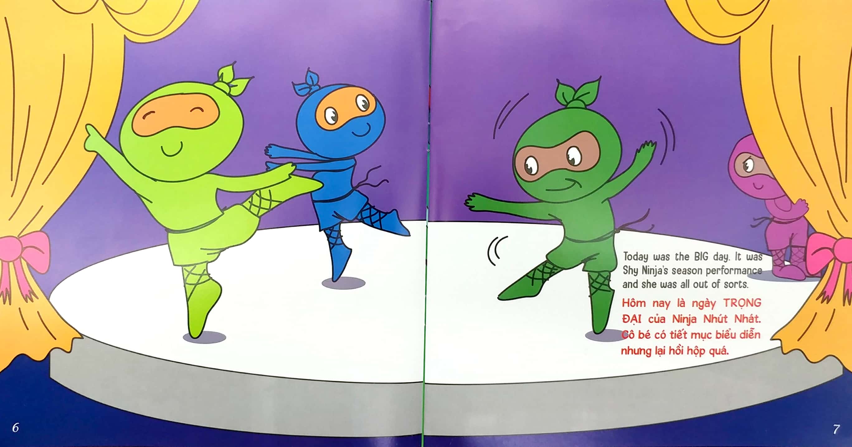 ninja nhí - rèn luyện tư duy tích cực - ninja tốt tính (song ngữ) - Ảnh 4