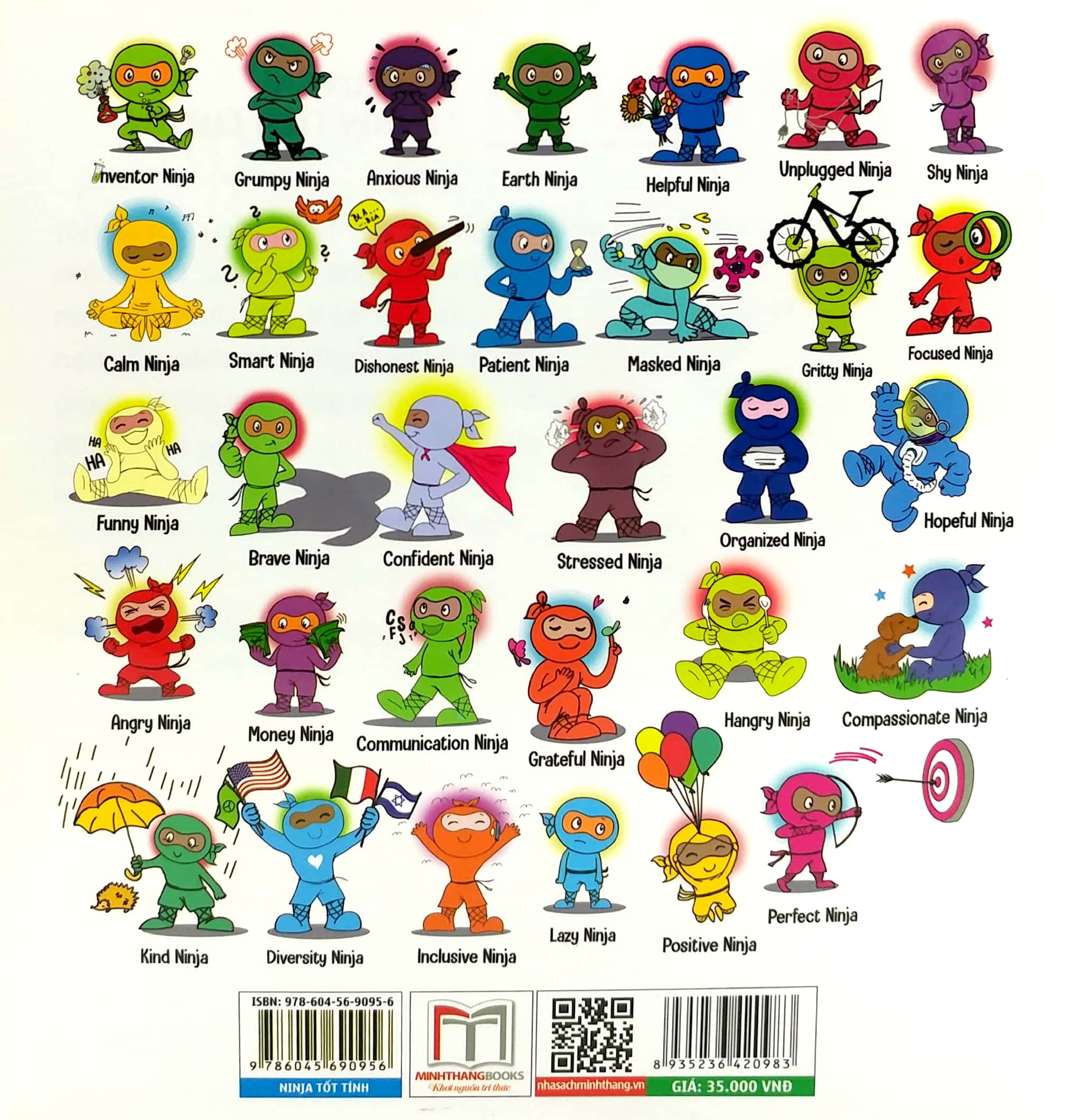 ninja nhí - rèn luyện tư duy tích cực - ninja tốt tính (song ngữ) - Ảnh 6