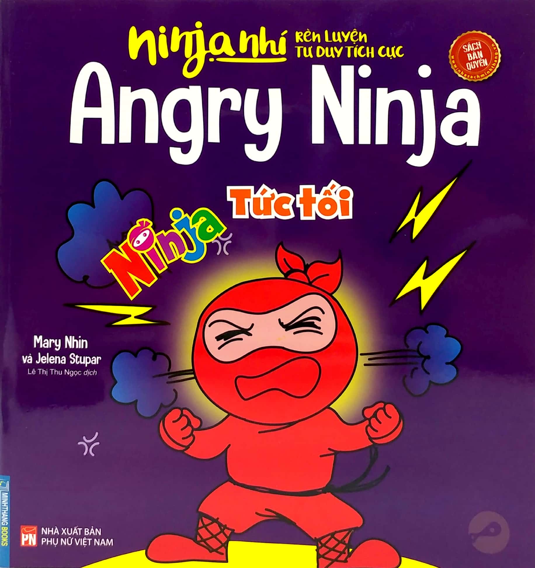ninja nhí - rèn luyện tư duy tích cực - ninja tức tối (song ngữ) - Ảnh 2