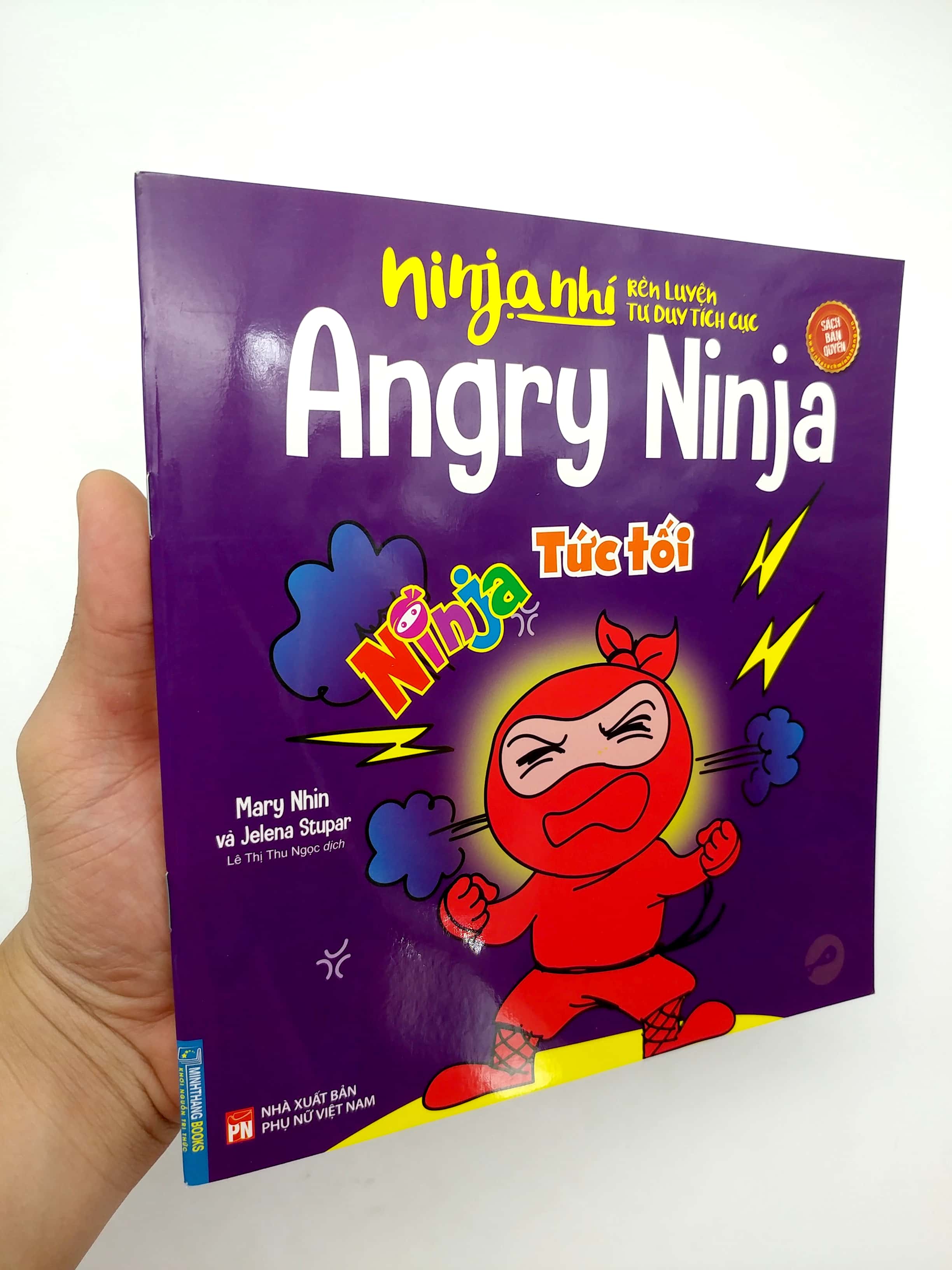 ninja nhí - rèn luyện tư duy tích cực - ninja tức tối (song ngữ) - Ảnh 7