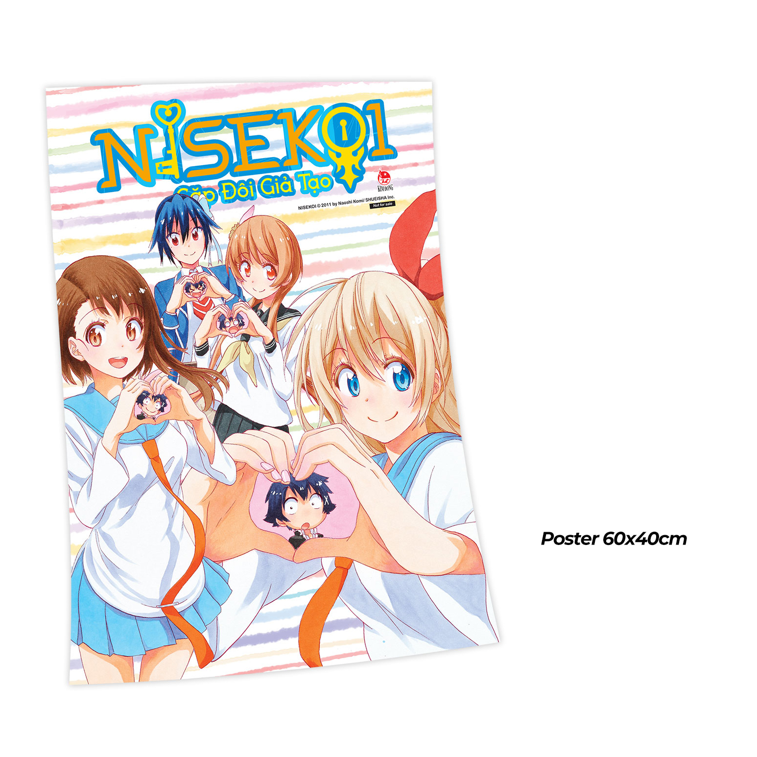 Bộ Nisekoi - Cặp Đôi Giả Tạo - Tập 1 - Lời Ước Hẹn - Tặng Kèm Special Cover + Poster - Ảnh 4