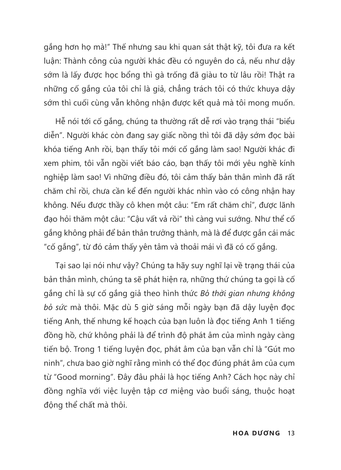 nỗ lực ảo - không sợ không cố gắng, chỉ sợ cố gắng “giả” - Ảnh 7