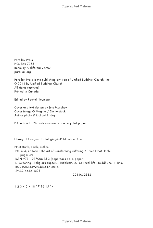 No Mud No Lotus : The Art of Transforming Suffering - Ảnh 7