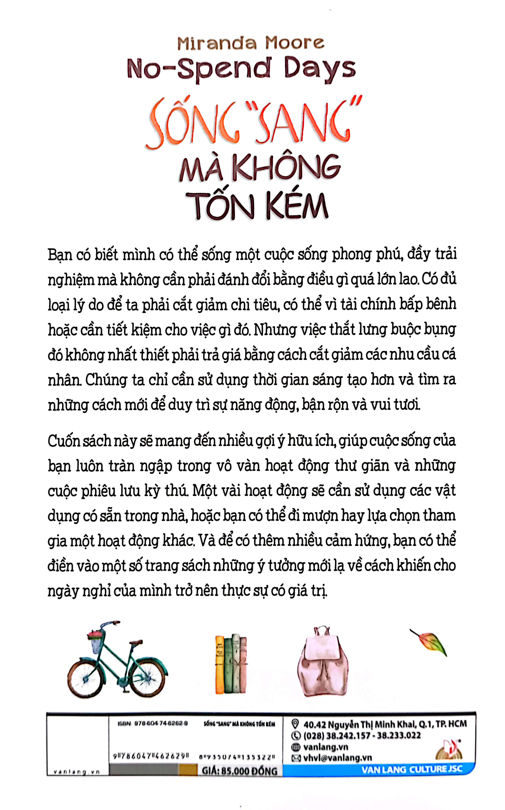 no-spend days - sống "sang" mà không tốn kém (tái bản 2024) - Ảnh 9