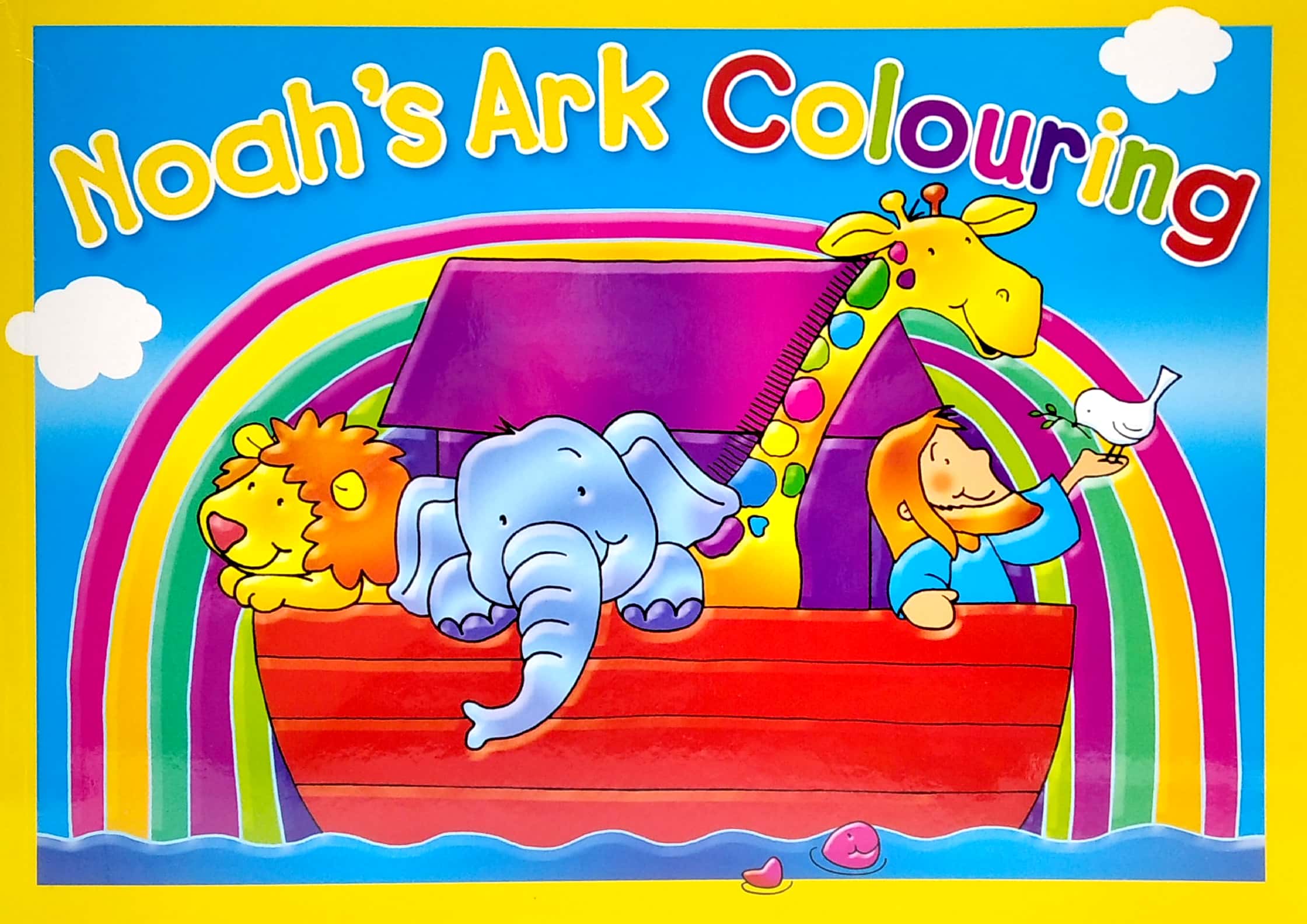noah's ark colouring - Ảnh 2
