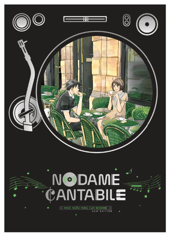 nodame cantabile - khúc ngẫu hứng của nodame - new edition - tập 2 - bản đặc biệt - tặng kèm postcard đựng trong phong bì thiết kế theo dạng đĩa than - Ảnh 3