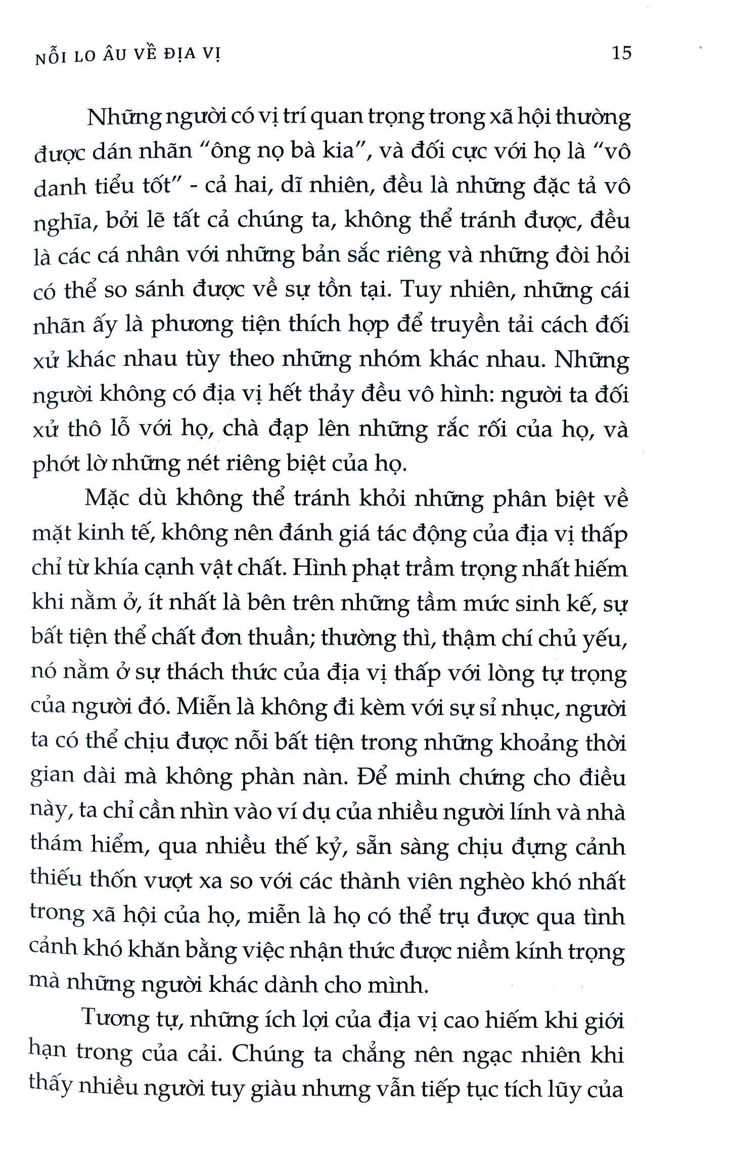 nỗi lo âu về địa vị (tái bản 2020) - Ảnh 7