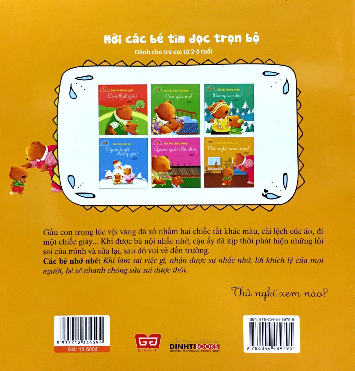 nói lời khích lệ - thử nghĩ xem nào - bé học nói lời hay - Ảnh 10