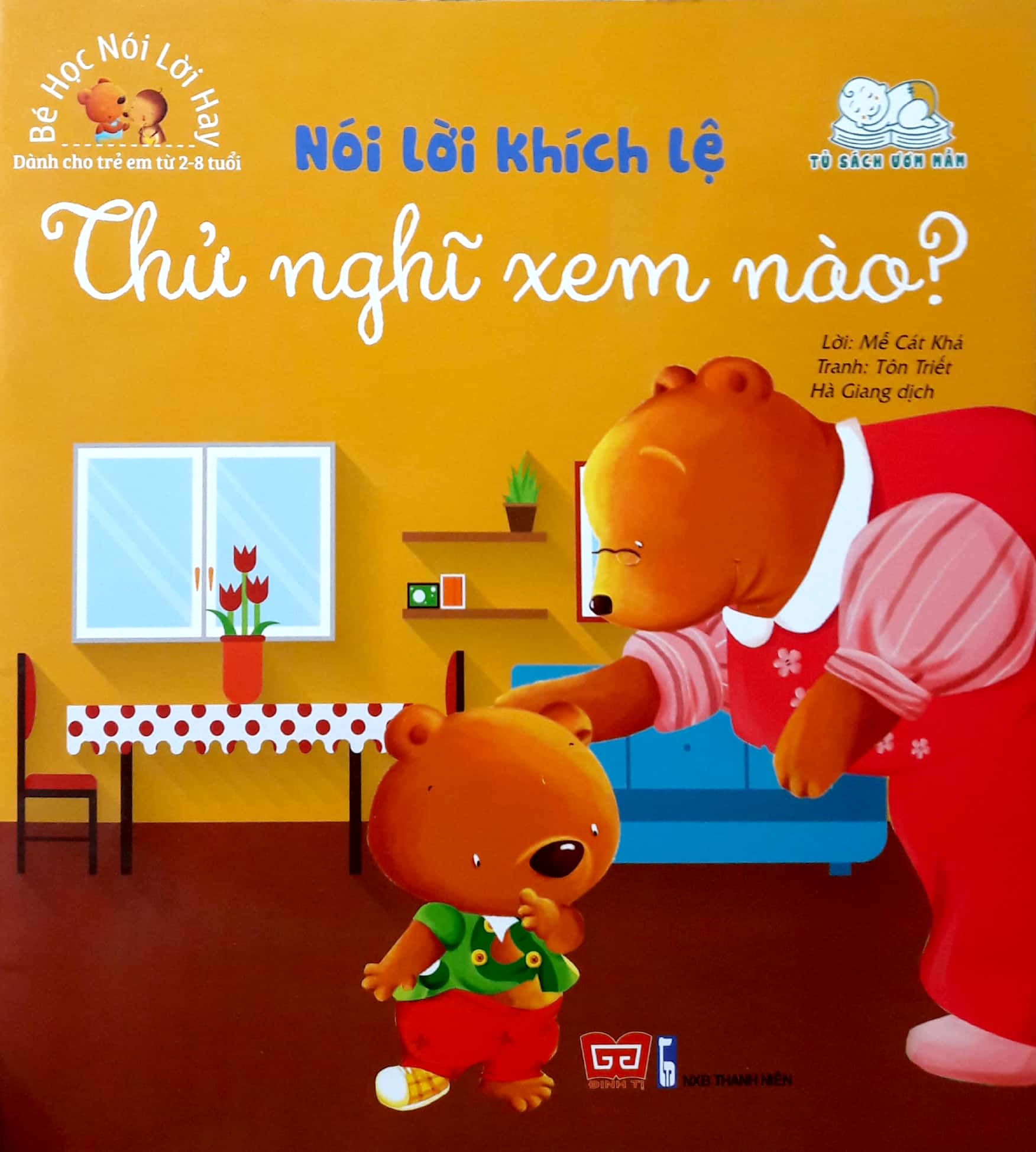 nói lời khích lệ - thử nghĩ xem nào - bé học nói lời hay - Ảnh 11
