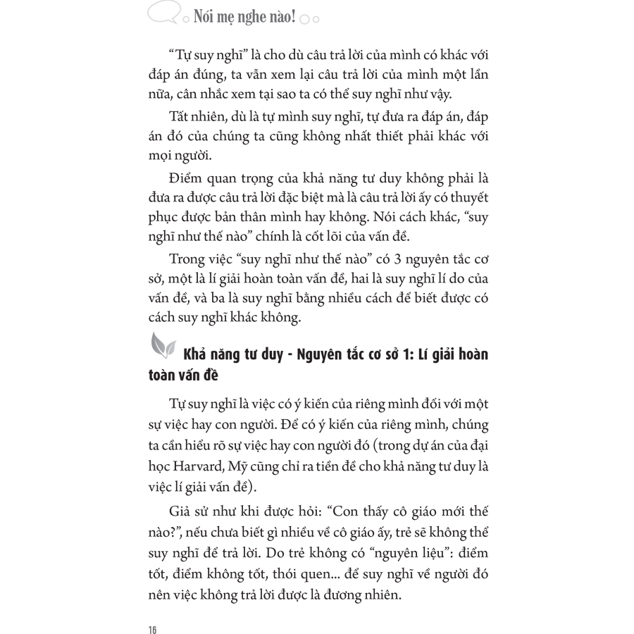 nói mẹ nghe nào - trò chuyện như mẹ nhật giúp con phát triển tư duy - Ảnh 4