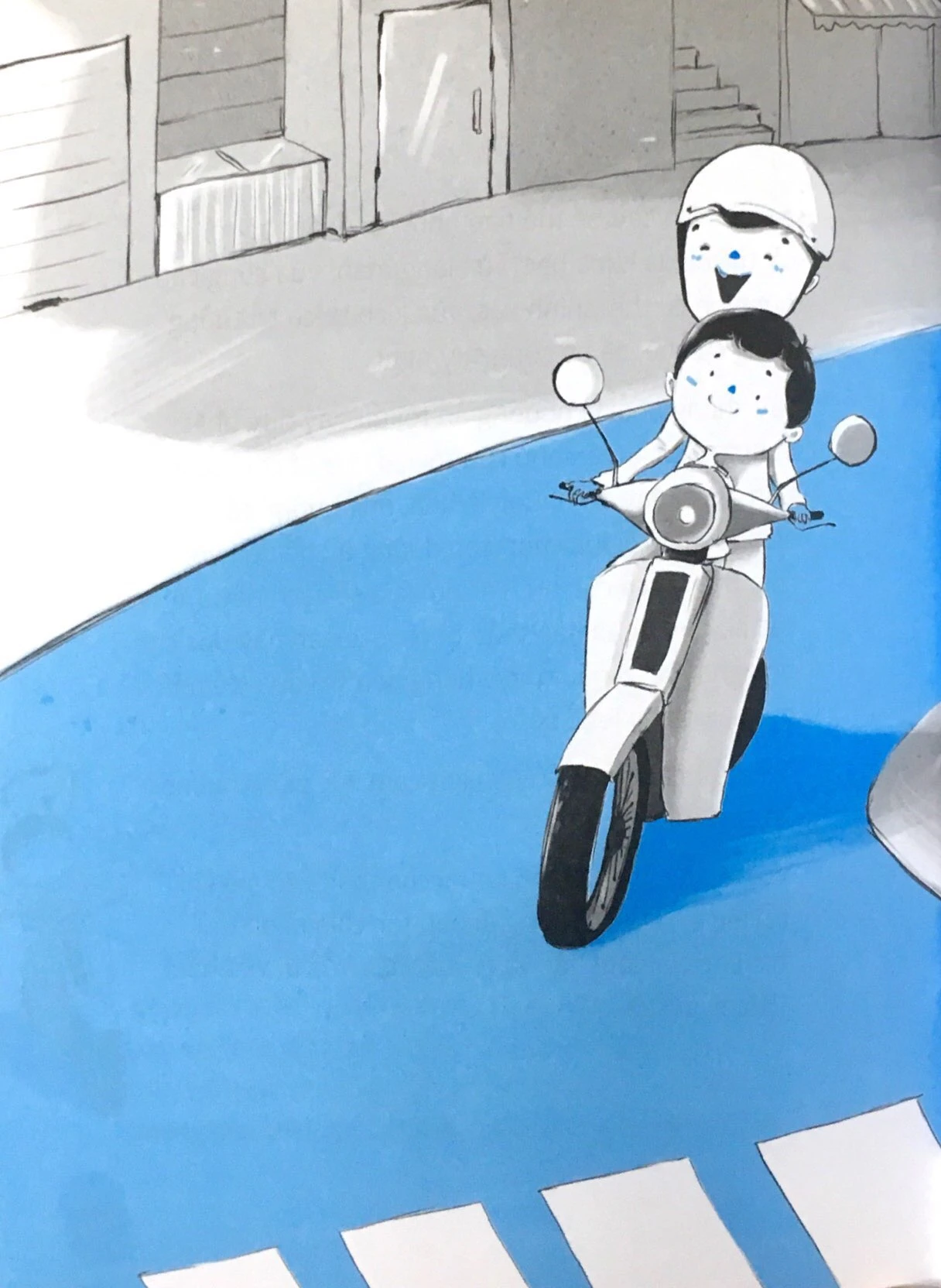 nói sao cho con hiểu: câu chuyện mũ bảo hiểm hay tự bảo vệ mình - Ảnh 5