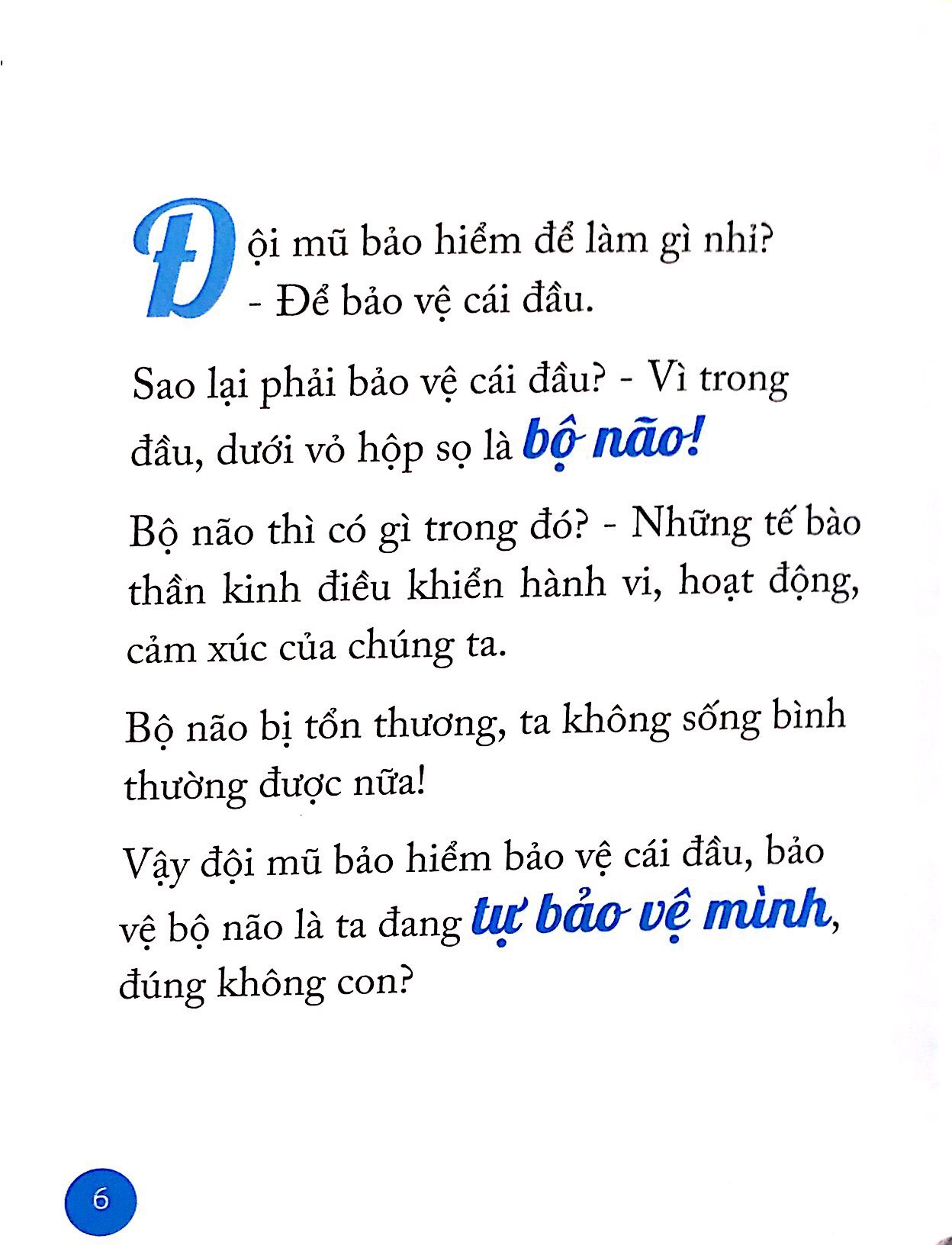 nói sao cho con hiểu: câu chuyện mũ bảo hiểm hay tự bảo vệ mình - Ảnh 7