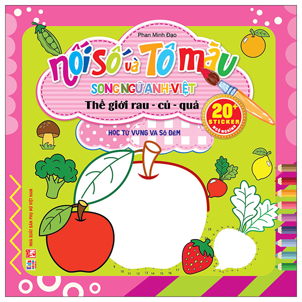 Nối Số Và Tô Màu - Động Vật Đáng Yêu - Học Từ Vựng Số Đếm - Ảnh 4