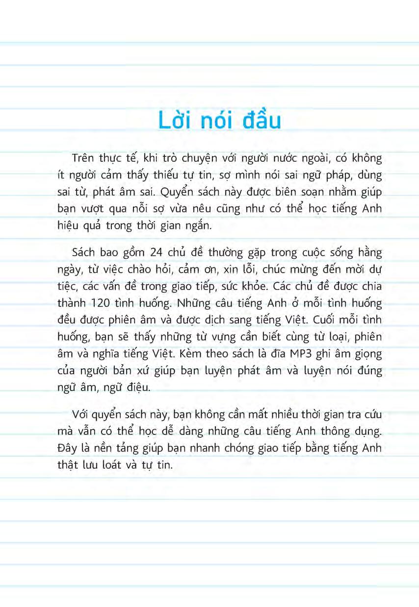 nói tiếng anh với 24 chủ đề cần thiết - kèm 1 đĩa mp3 - Ảnh 2