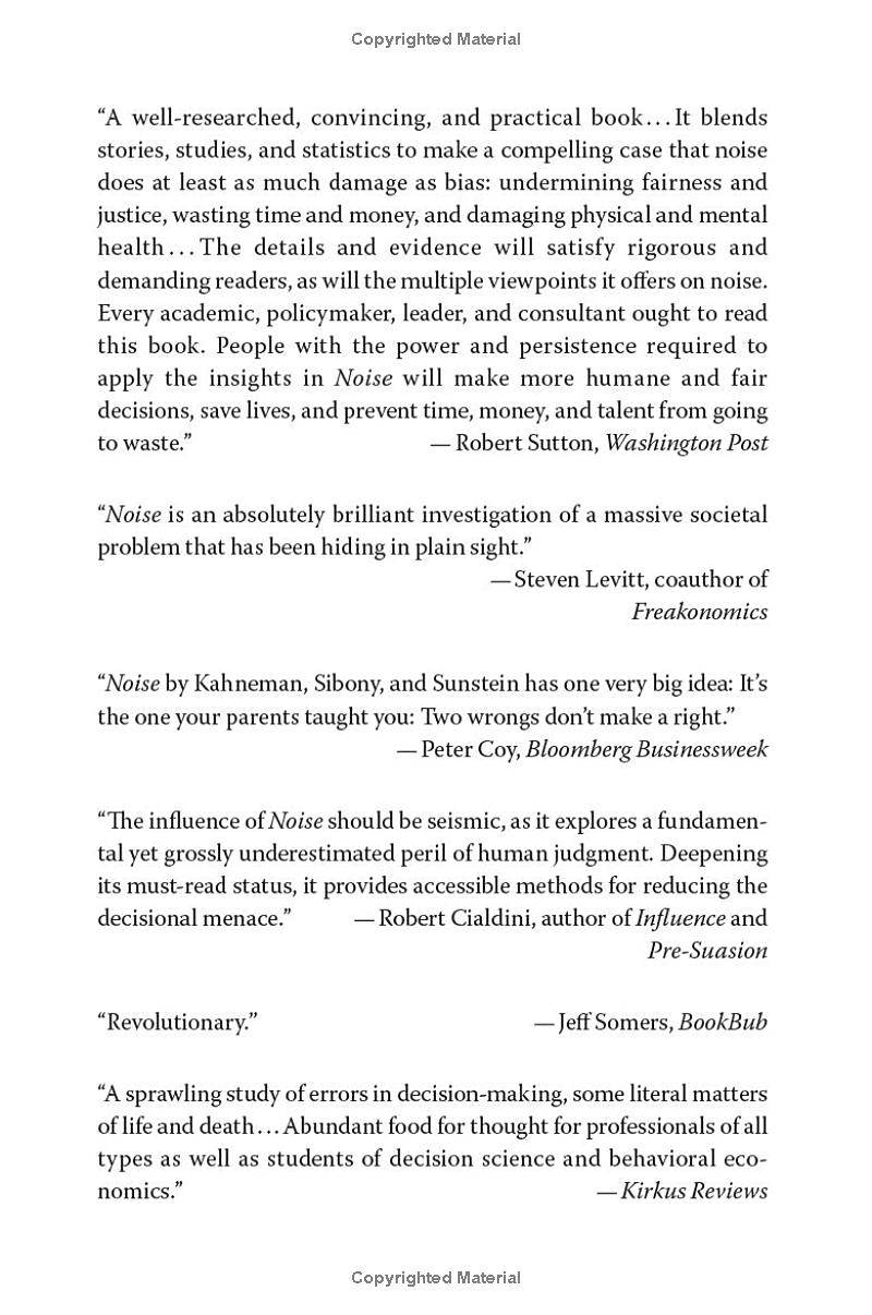 Noise: A Flaw In Human Judgment - Ảnh 4