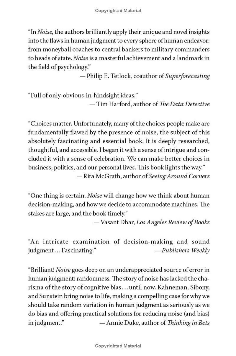 Noise: A Flaw In Human Judgment - Ảnh 5