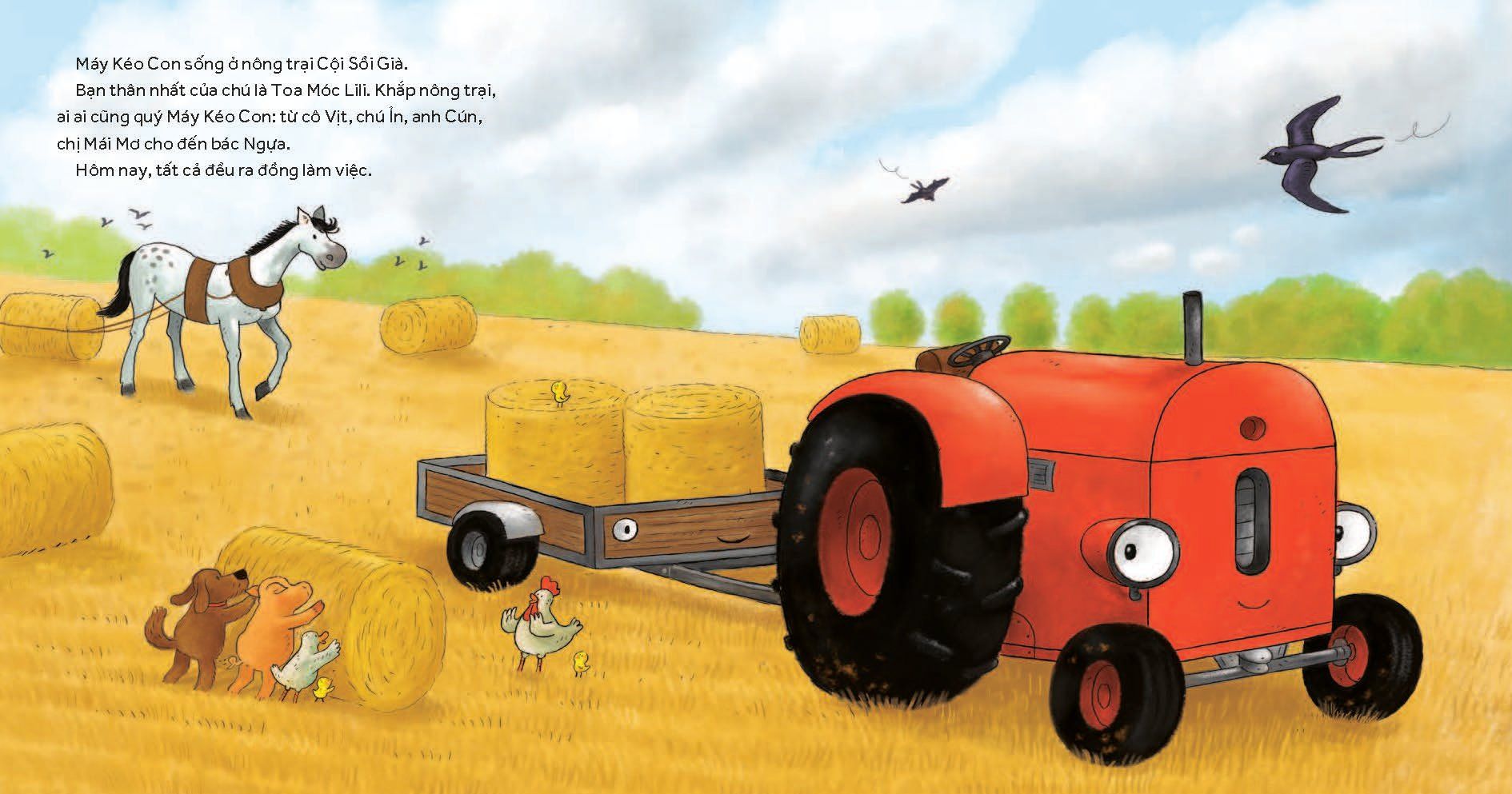 nông trại vui vẻ - máy kéo con bị ốm - Ảnh 5