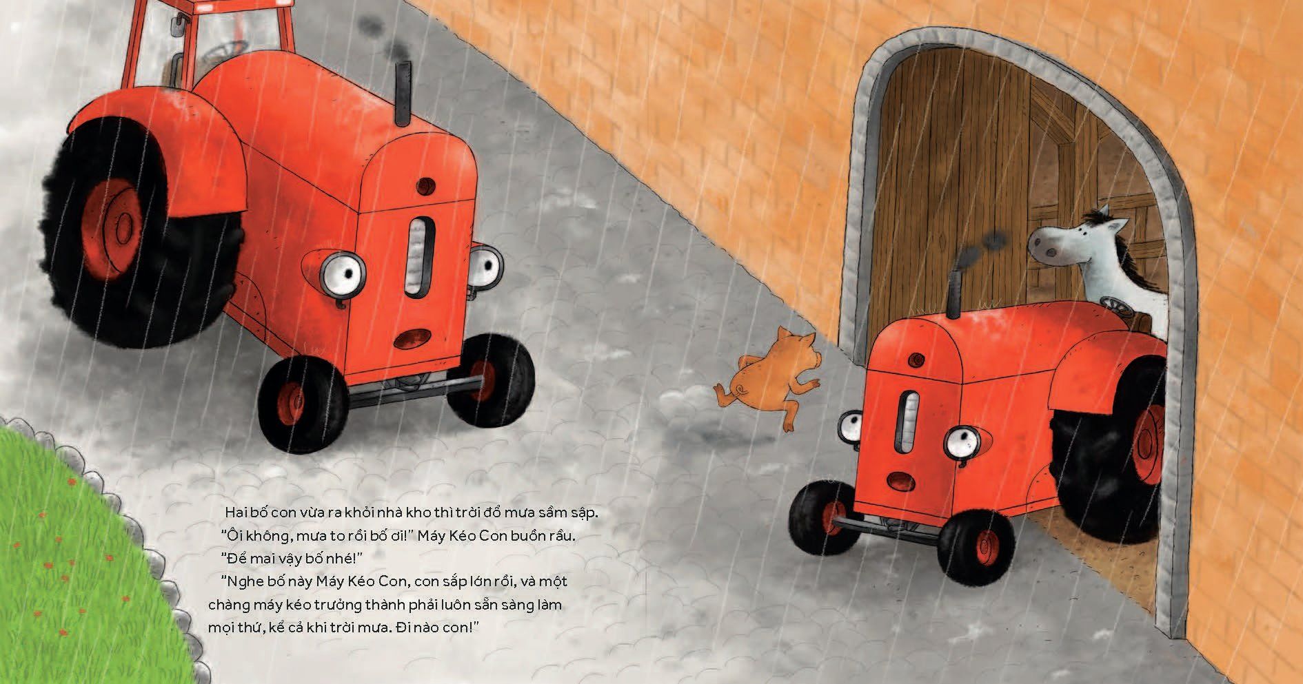 nông trại vui vẻ - máy kéo con dũng cảm - Ảnh 7