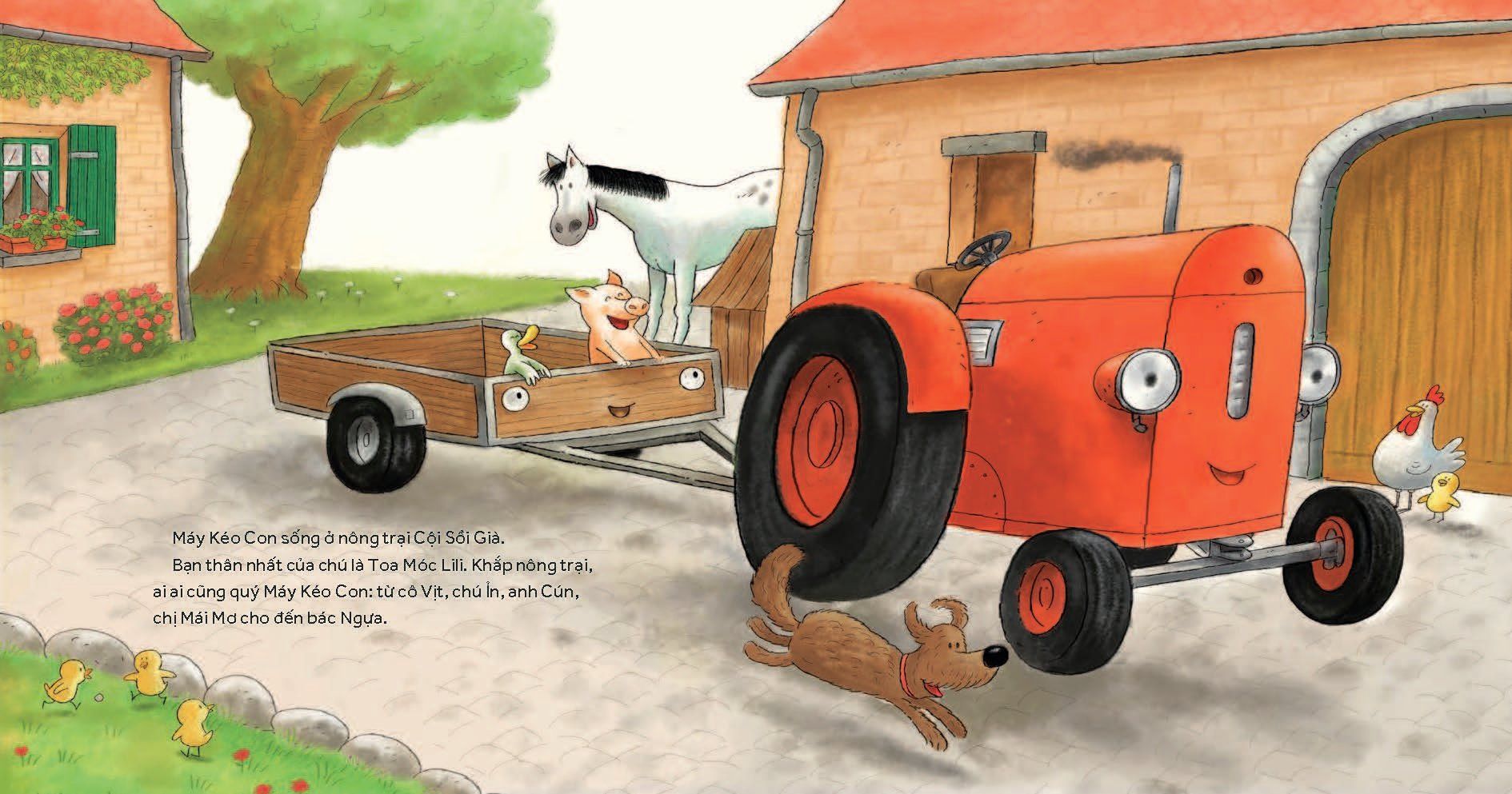 nông trại vui vẻ - máy kéo con ghen tị - Ảnh 5