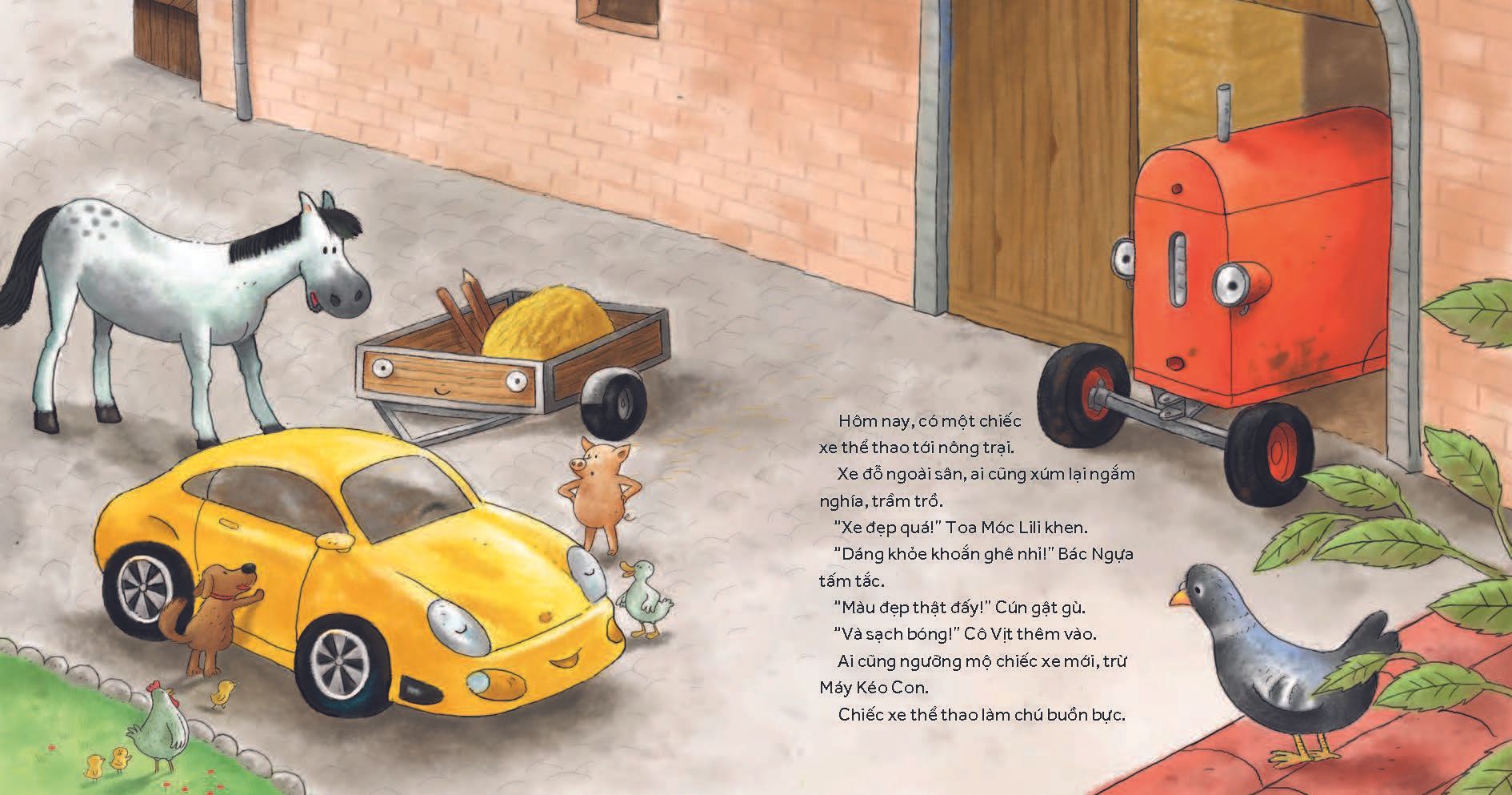 nông trại vui vẻ - máy kéo con ghen tị - Ảnh 6